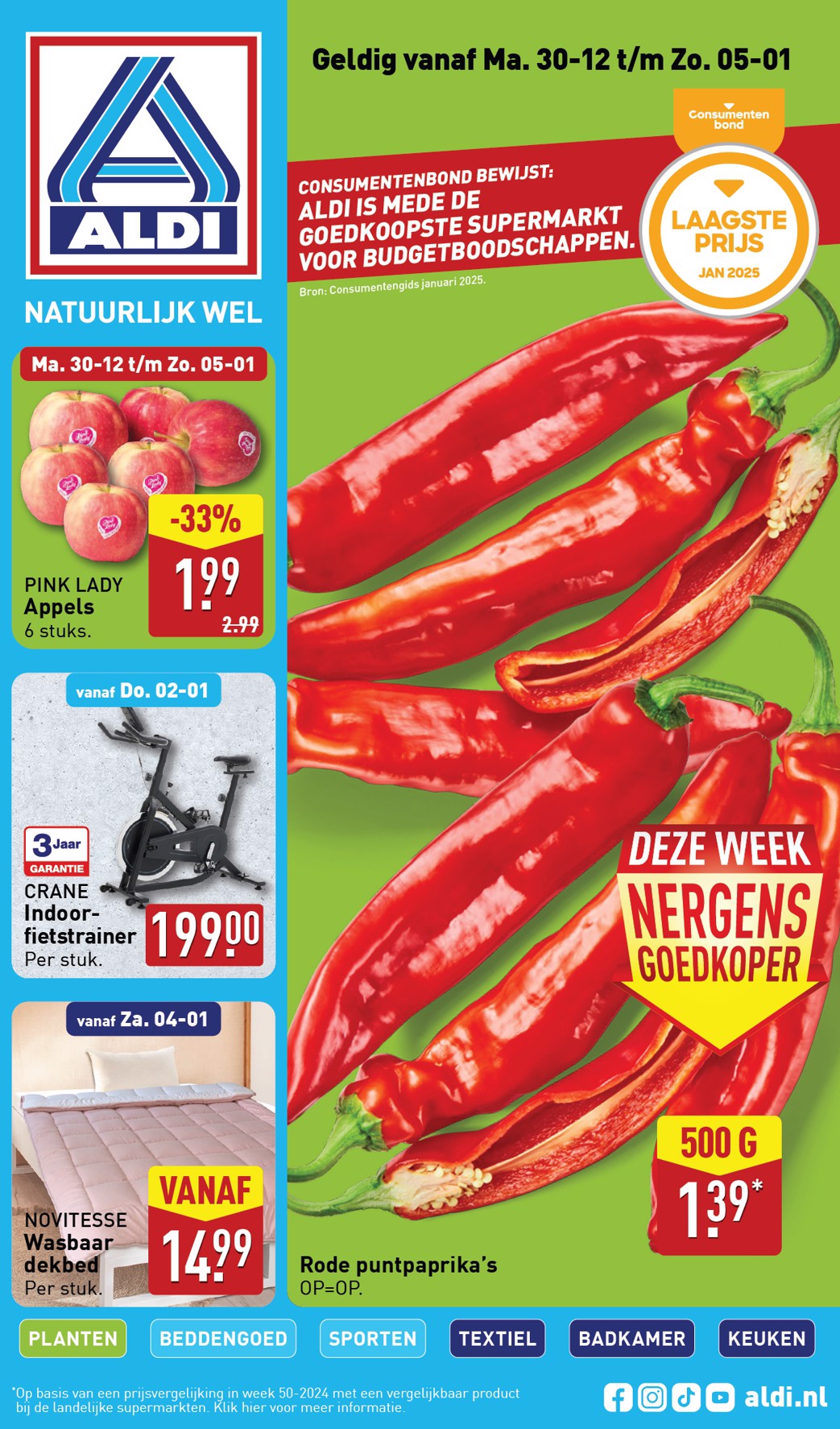 aldi - ALDI folder geldig vanaf 30-12 t/m 05-01