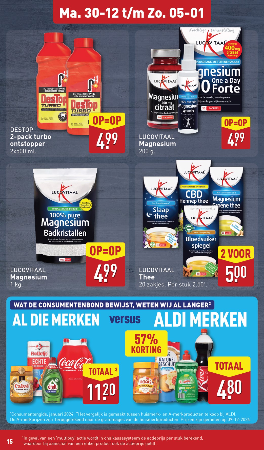 aldi - ALDI folder geldig vanaf 30-12 t/m 05-01 - page: 15