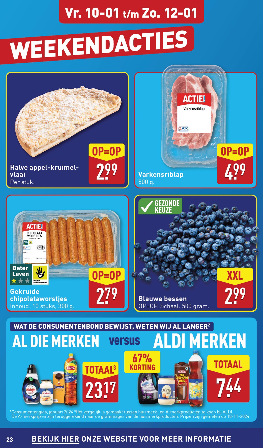 aldi - ALDI folder geldig vanaf 06-01 t/m 12-01 - page: 23