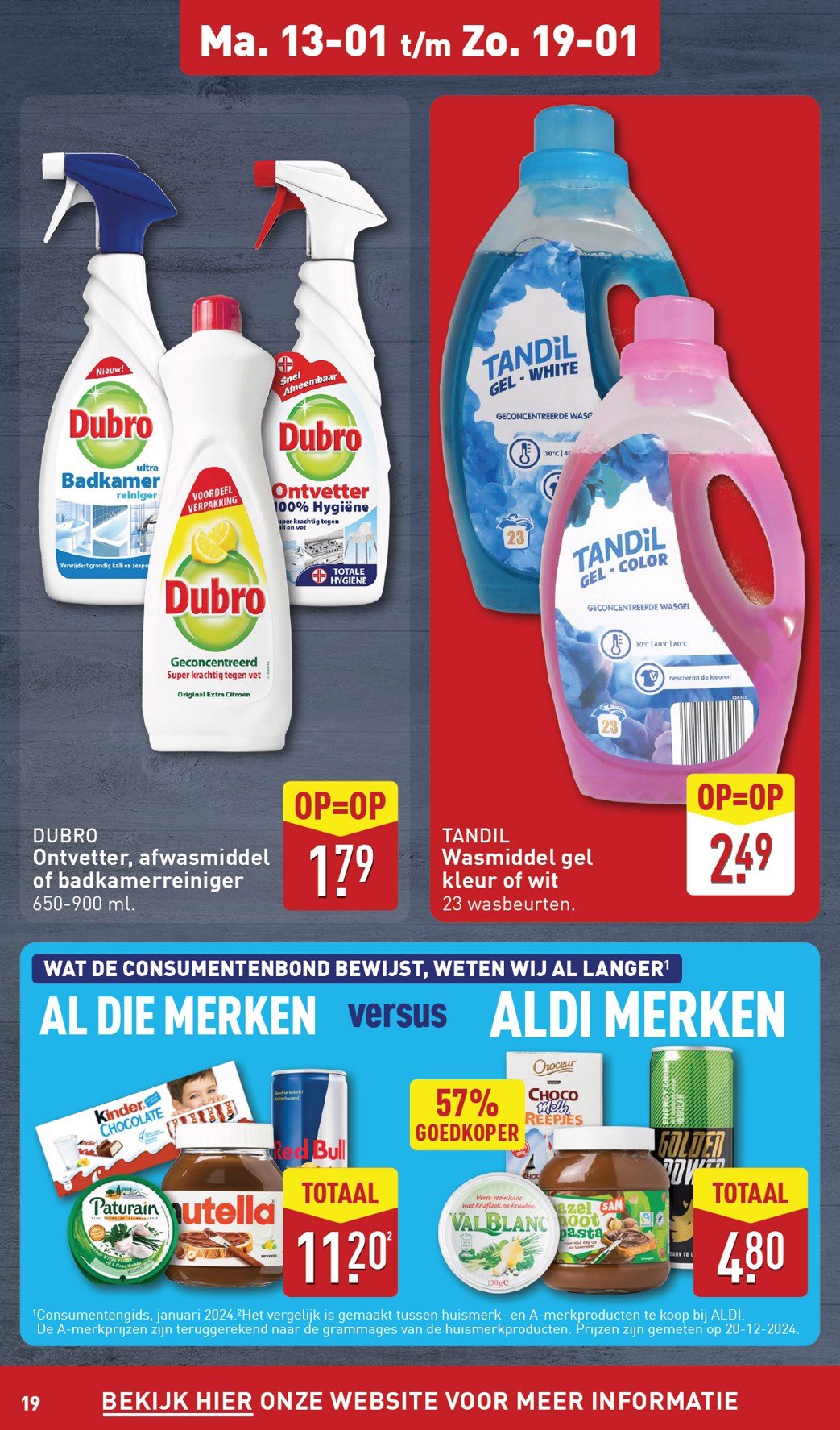 aldi - ALDI folder geldig vanaf 13-01 t/m 19-01 - page: 19