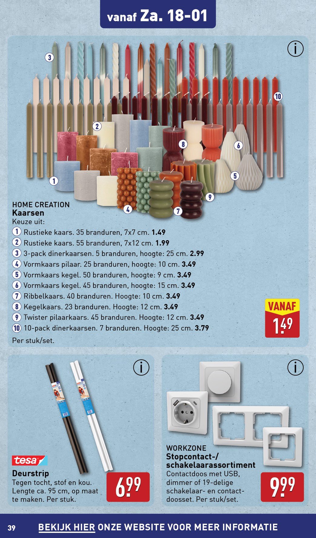 aldi - ALDI folder geldig vanaf 13-01 t/m 19-01 - page: 39