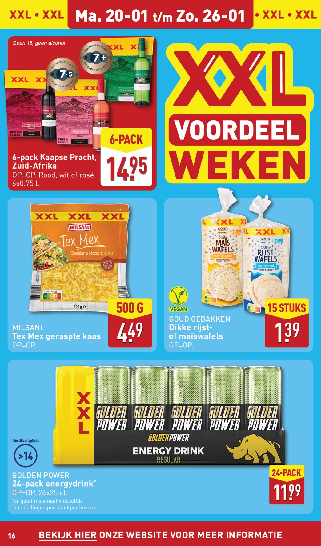 aldi - ALDI folder geldig vanaf 20-01 t/m 26-01 - page: 16