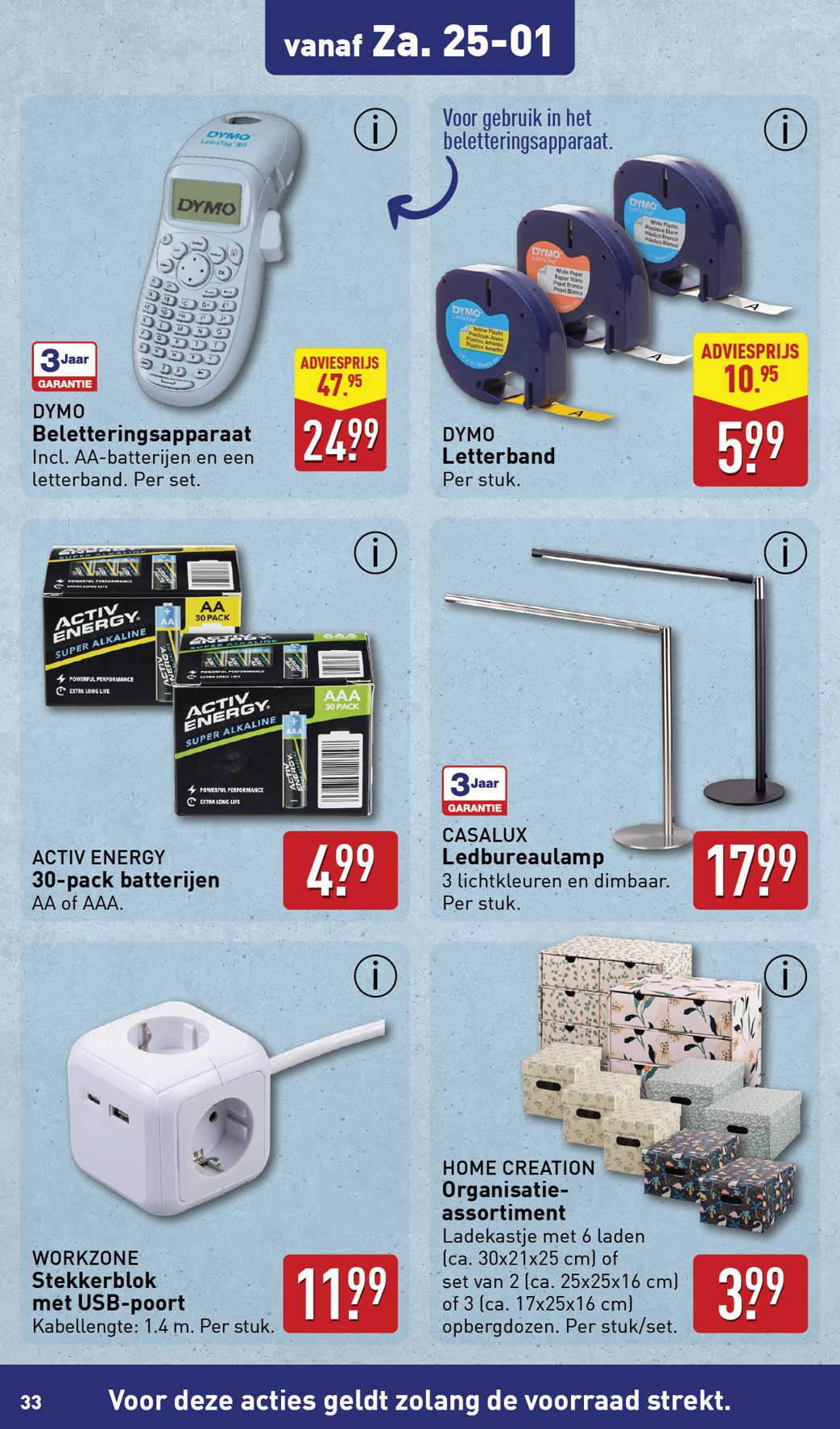 aldi - ALDI folder geldig vanaf 20-01 t/m 26-01 - page: 33