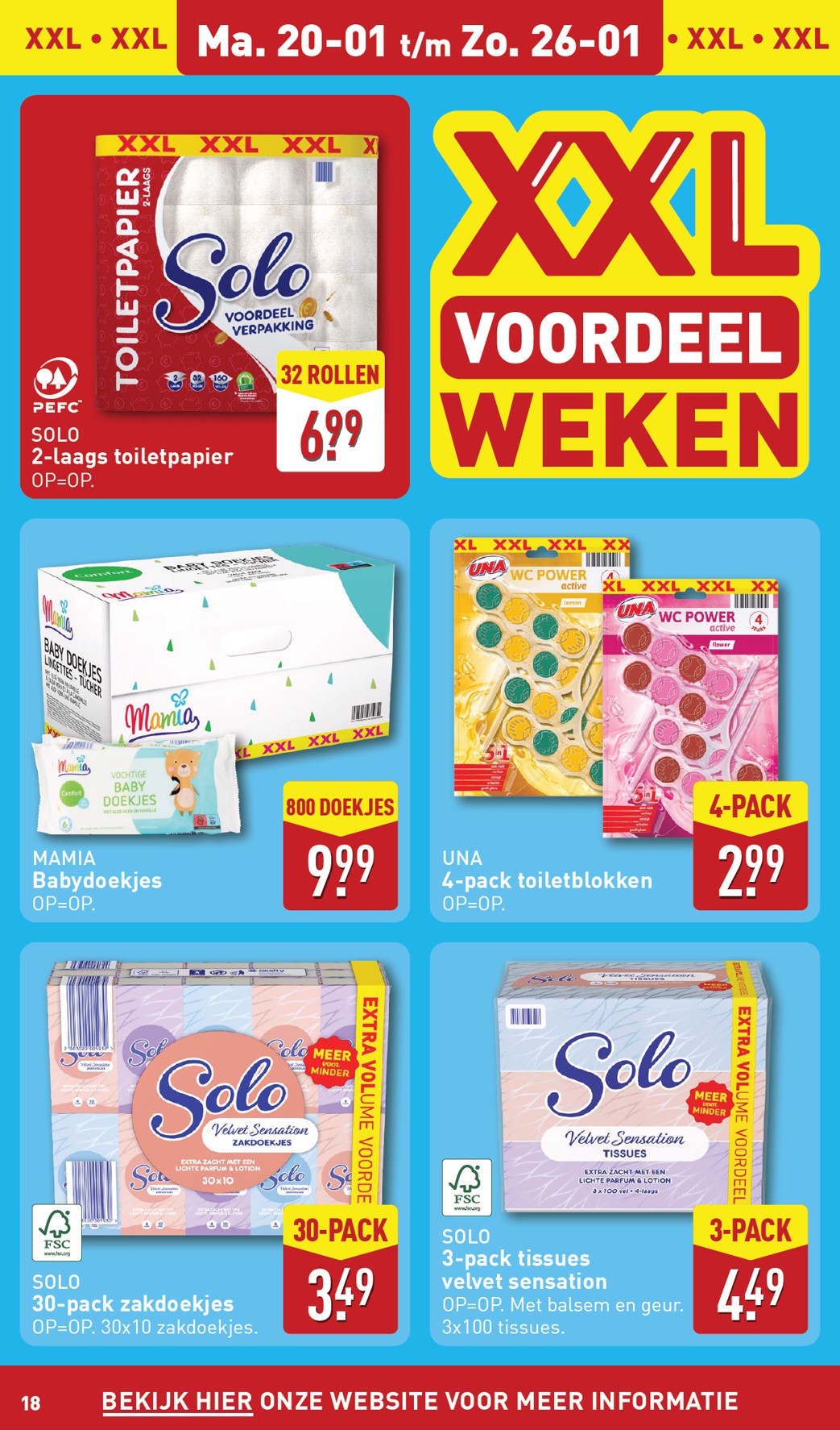 aldi - ALDI folder geldig vanaf 20-01 t/m 26-01 - page: 18