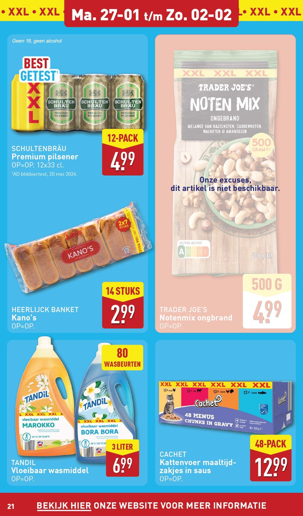 aldi - ALDI folder geldig vanaf 27-01 t/m 02-02 - page: 21