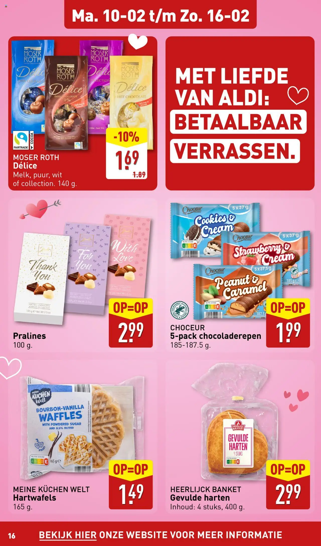 aldi - Aldi VALENTIJNSDAG 2025 10-02-2025 t/m 16-02-2025 - page: 16