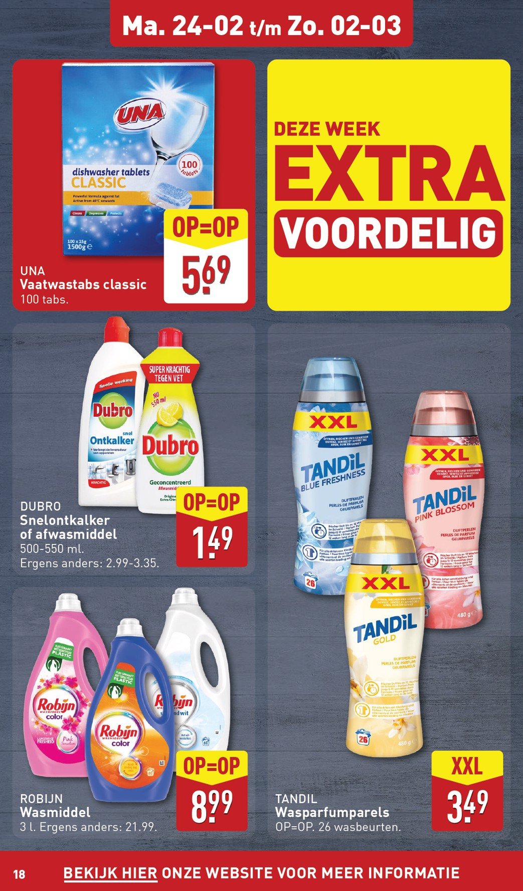 aldi - ALDI folder geldig vanaf 24-02 t/m 02-03 - page: 18