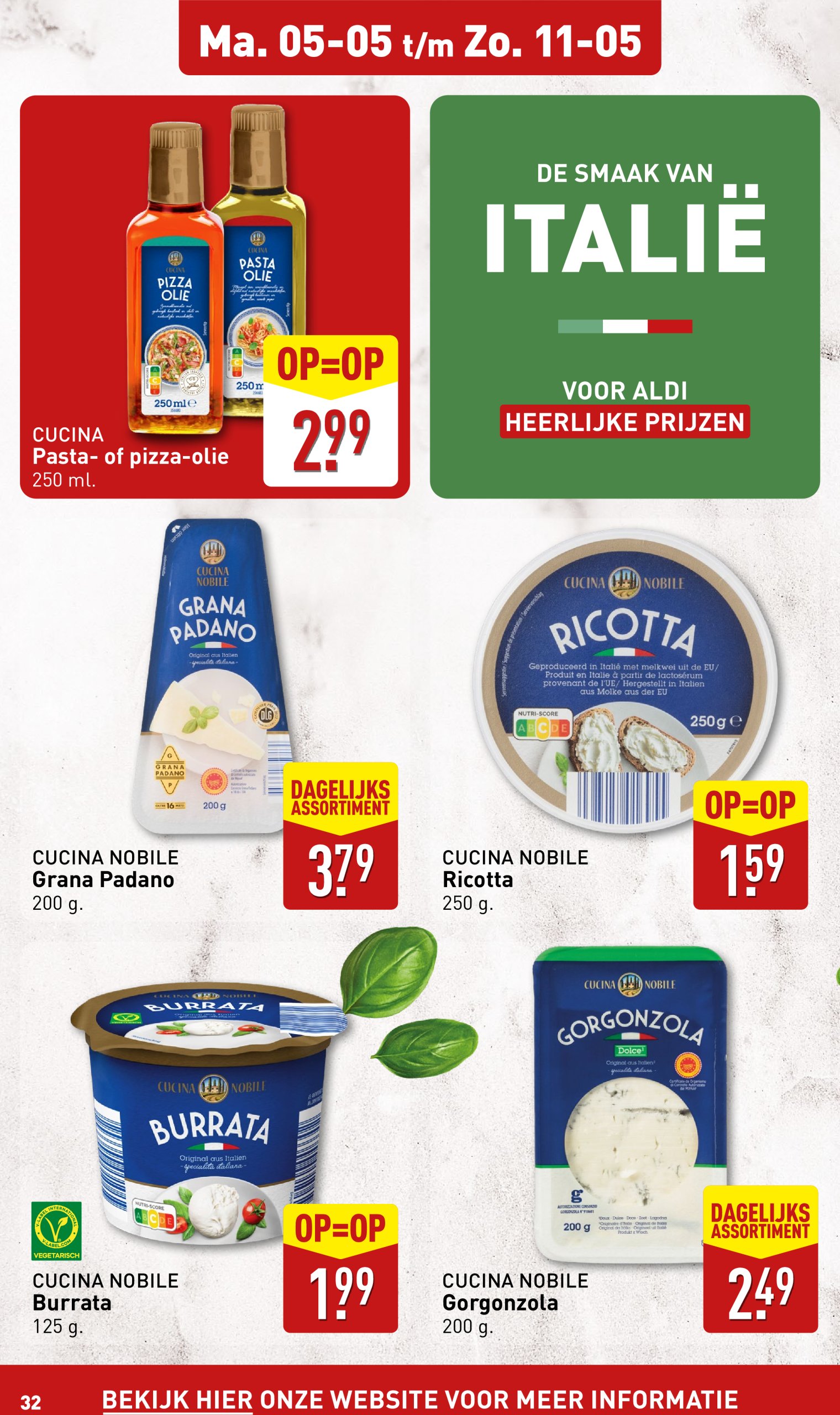 aldi - ALDI folder geldig vanaf 05-05 t/m 11-05 - page: 32 aldi - ALDI folder geldig vanaf 05-05 t/m 11-05 - page: 32