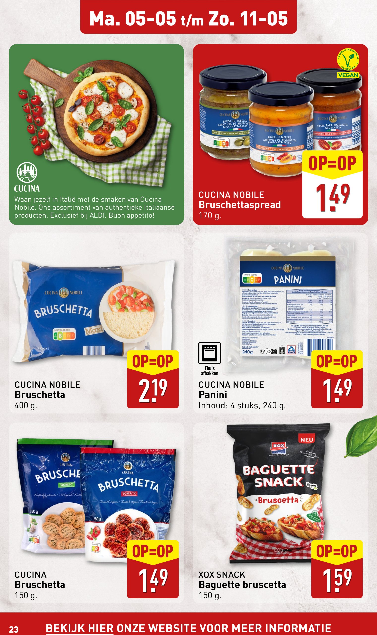 aldi - ALDI folder geldig vanaf 05-05 t/m 11-05 - page: 23 aldi - ALDI folder geldig vanaf 05-05 t/m 11-05 - page: 23