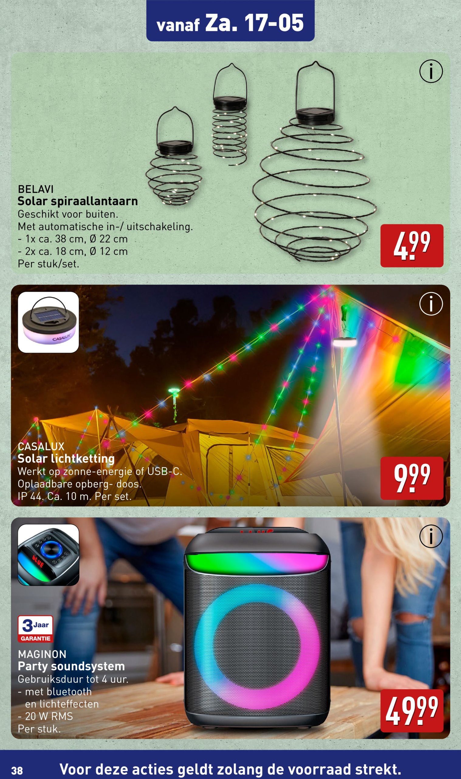 aldi - ALDI folder geldig vanaf 12-05 t/m 18-05 - page: 38 aldi - ALDI folder geldig vanaf 12-05 t/m 18-05 - page: 38