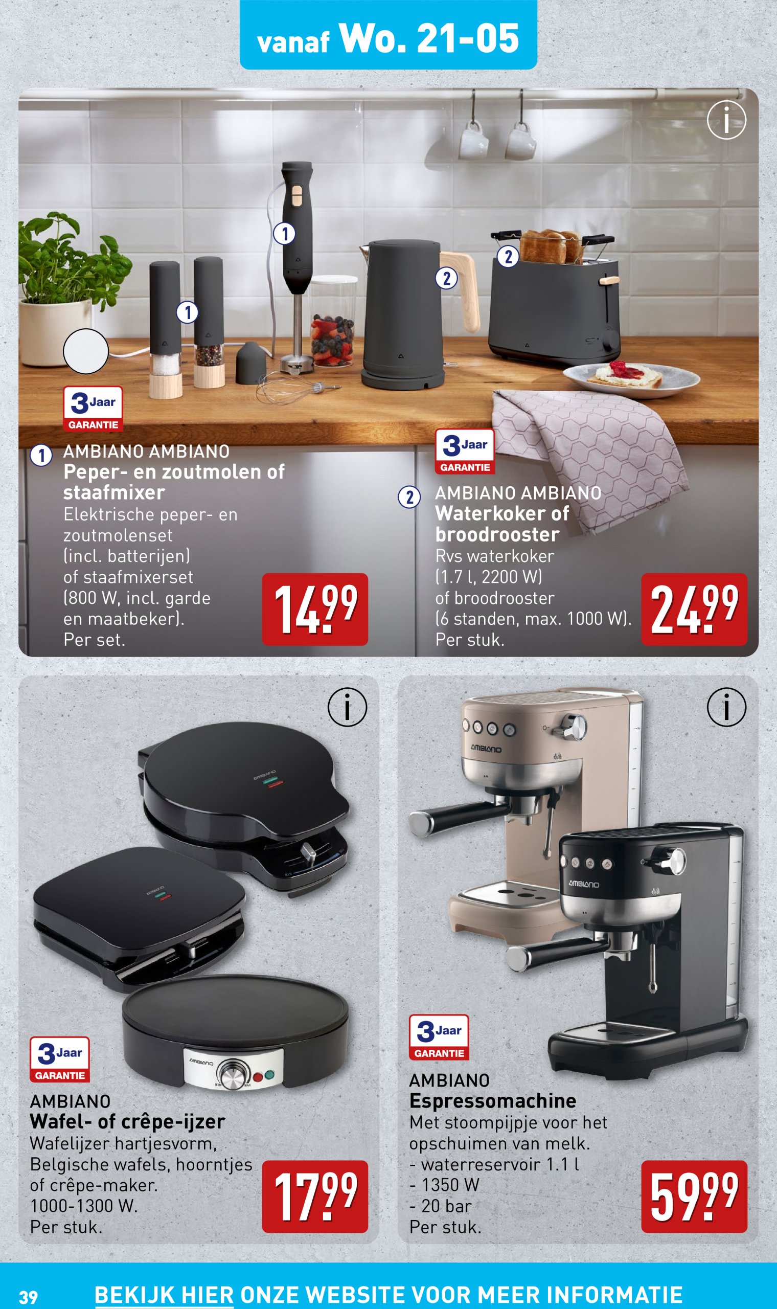 aldi - ALDI folder geldig vanaf 19-05 t/m 25-05 - page: 39 aldi - ALDI folder geldig vanaf 19-05 t/m 25-05 - page: 39