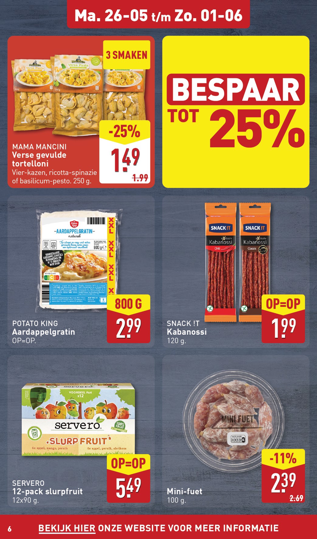 aldi - ALDI folder geldig vanaf 26-05 t/m 01-06 - page: 6 aldi - ALDI folder geldig vanaf 26-05 t/m 01-06 - page: 6