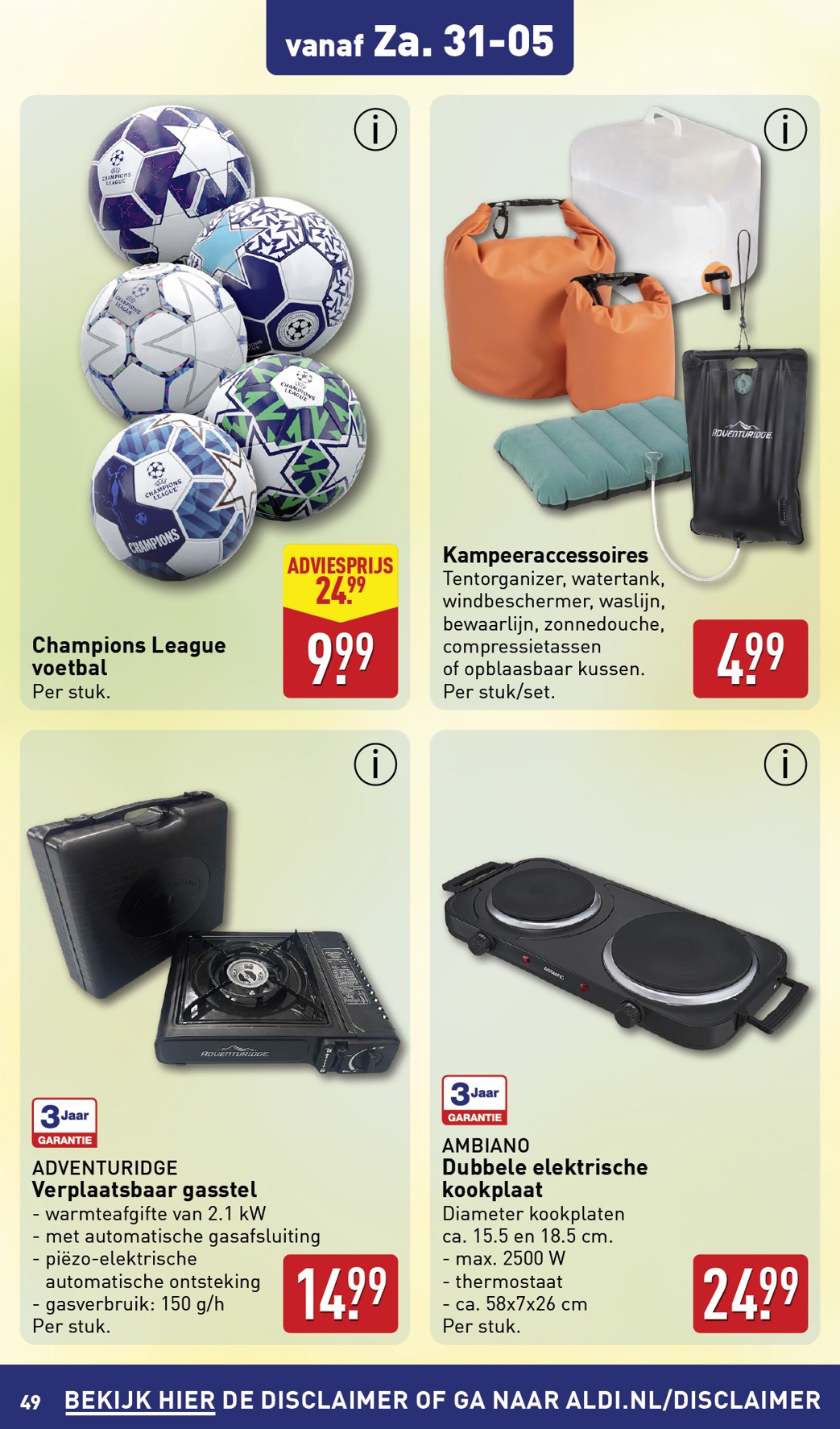 aldi - ALDI folder geldig vanaf 26-05 t/m 01-06 - page: 49 aldi - ALDI folder geldig vanaf 26-05 t/m 01-06 - page: 49