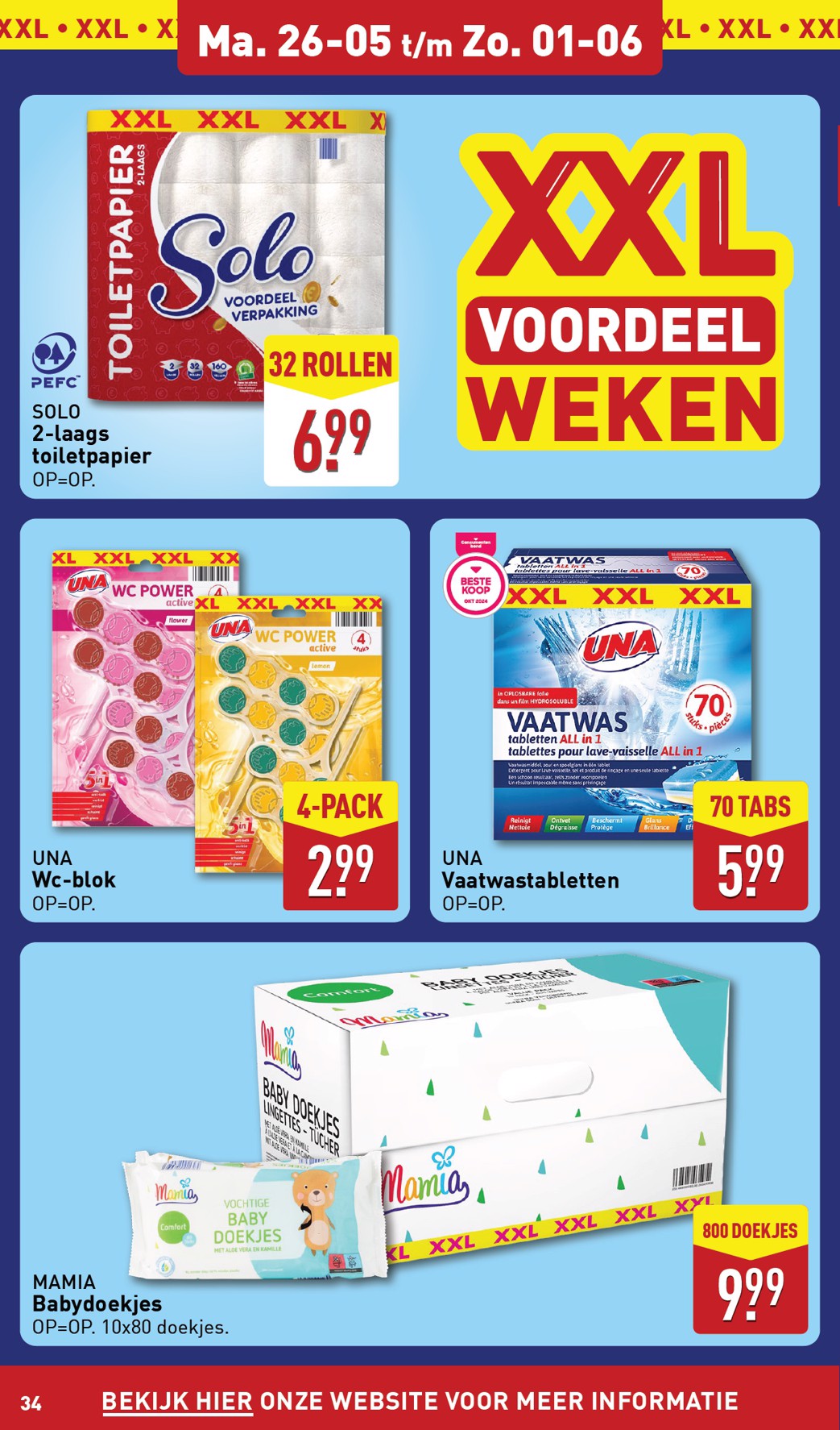 aldi - ALDI folder geldig vanaf 26-05 t/m 01-06 - page: 34 aldi - ALDI folder geldig vanaf 26-05 t/m 01-06 - page: 34