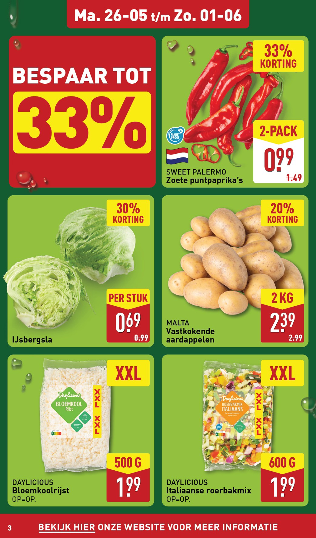 aldi - ALDI folder geldig vanaf 26-05 t/m 01-06 - page: 3 aldi - ALDI folder geldig vanaf 26-05 t/m 01-06 - page: 3