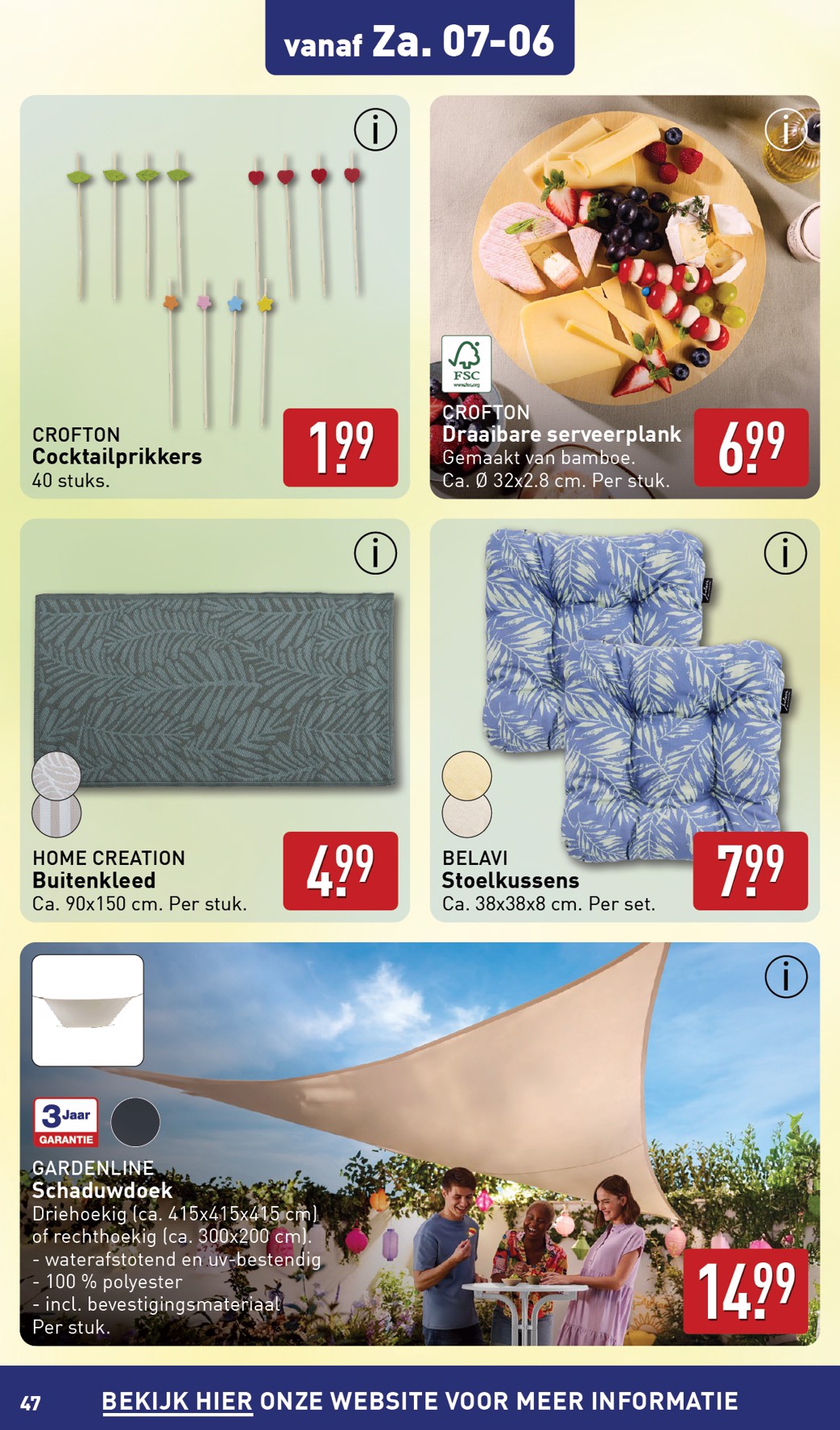 aldi - ALDI folder geldig vanaf 02-06 t/m 09-06 - page: 47 aldi - ALDI folder geldig vanaf 02-06 t/m 09-06 - page: 47