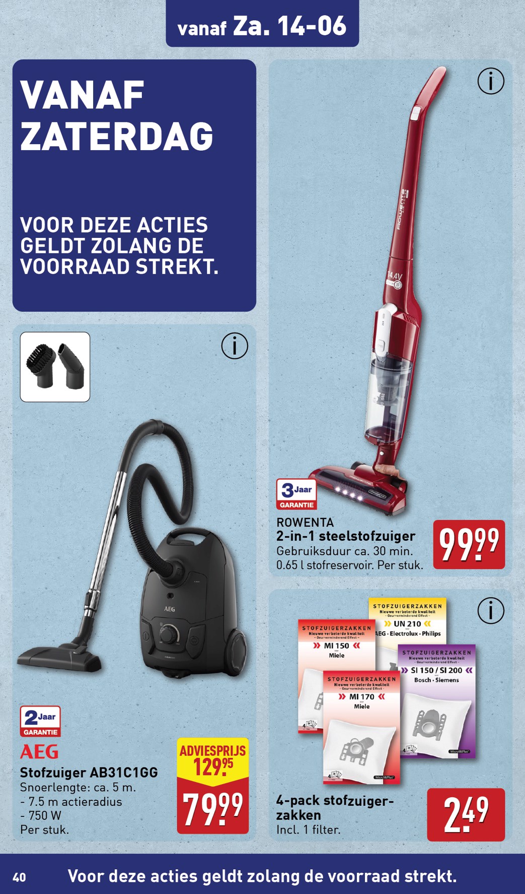 aldi - ALDI folder geldig vanaf 10-06 t/m 15-06 - page: 40 aldi - ALDI folder geldig vanaf 10-06 t/m 15-06 - page: 40