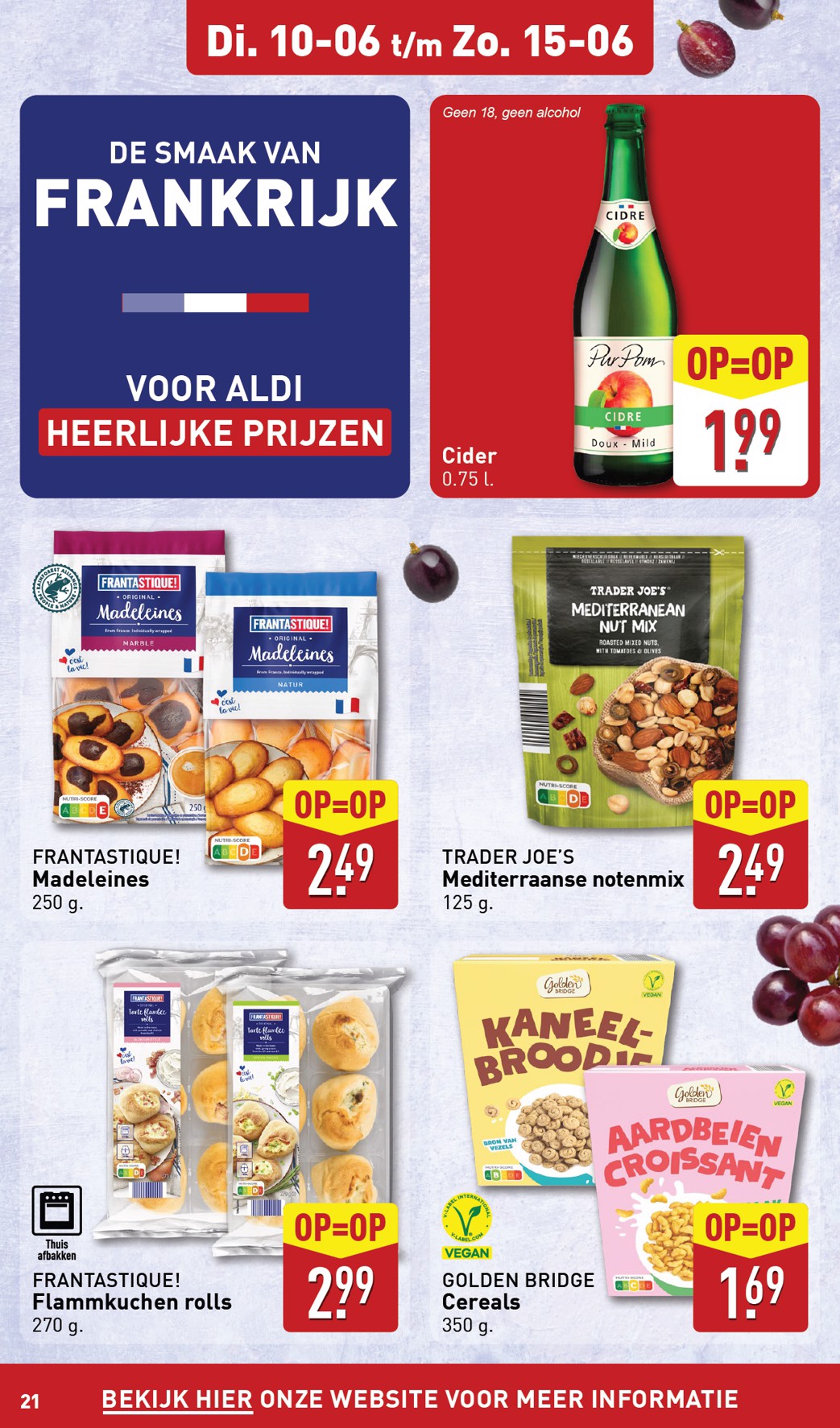 aldi - ALDI folder geldig vanaf 10-06 t/m 15-06 - page: 21 aldi - ALDI folder geldig vanaf 10-06 t/m 15-06 - page: 21