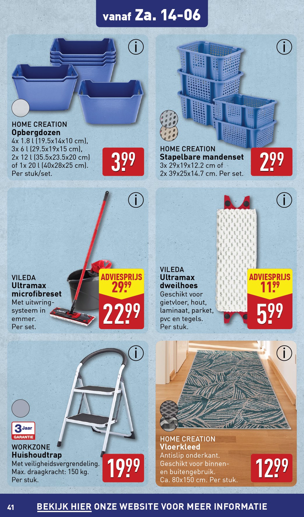 aldi - ALDI folder geldig vanaf 10-06 t/m 15-06 - page: 41 aldi - ALDI folder geldig vanaf 10-06 t/m 15-06 - page: 41
