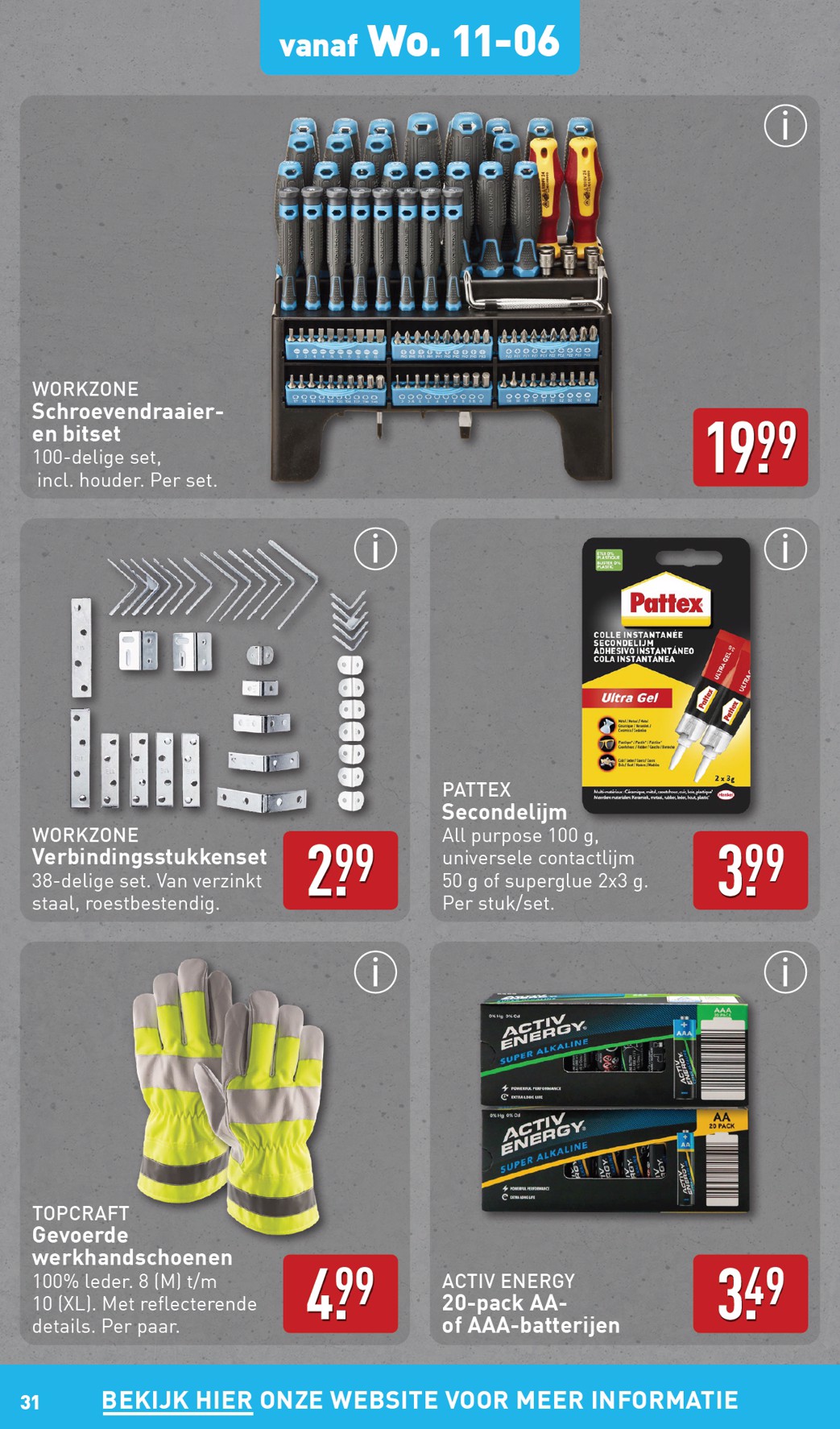 aldi - ALDI folder geldig vanaf 10-06 t/m 15-06 - page: 31 aldi - ALDI folder geldig vanaf 10-06 t/m 15-06 - page: 31