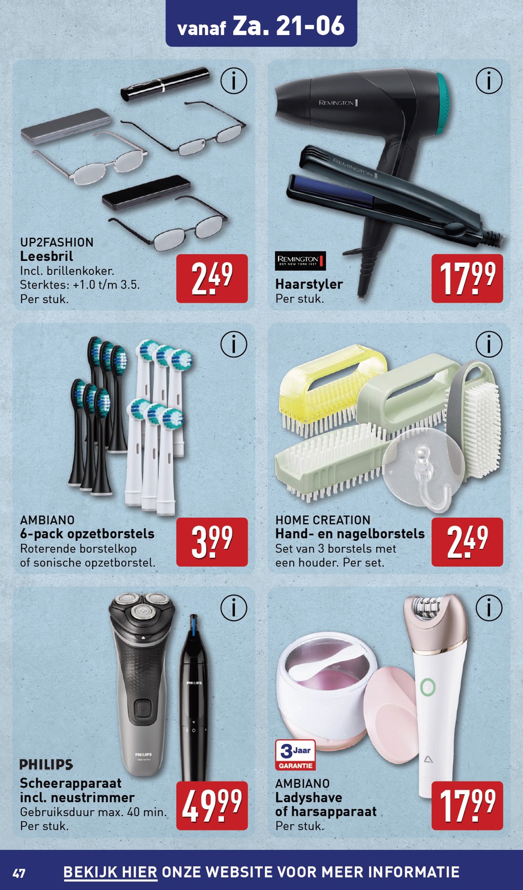aldi - ALDI folder geldig vanaf 16-06 t/m 22-06 - page: 47 aldi - ALDI folder geldig vanaf 16-06 t/m 22-06 - page: 47