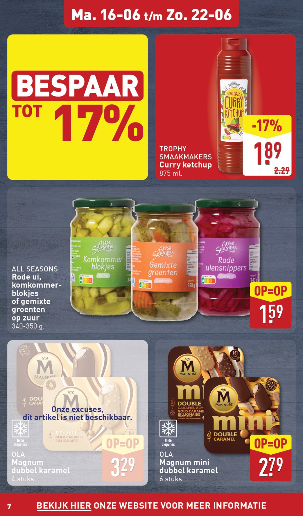 aldi - ALDI folder geldig vanaf 16-06 t/m 22-06 - page: 7 aldi - ALDI folder geldig vanaf 16-06 t/m 22-06 - page: 7