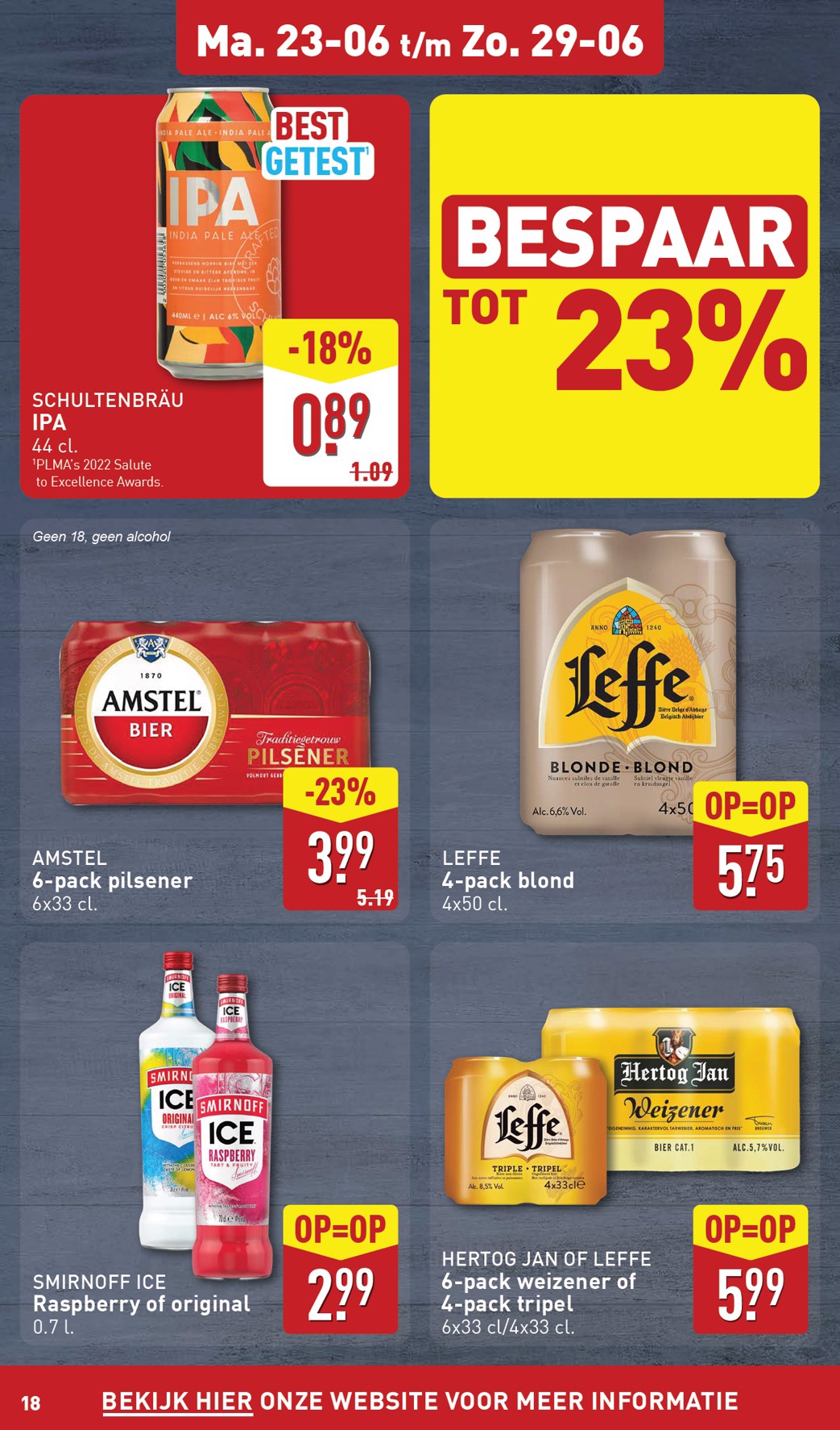 aldi - ALDI folder geldig vanaf 23-06 t/m 29-06 - page: 18 aldi - ALDI folder geldig vanaf 23-06 t/m 29-06 - page: 18
