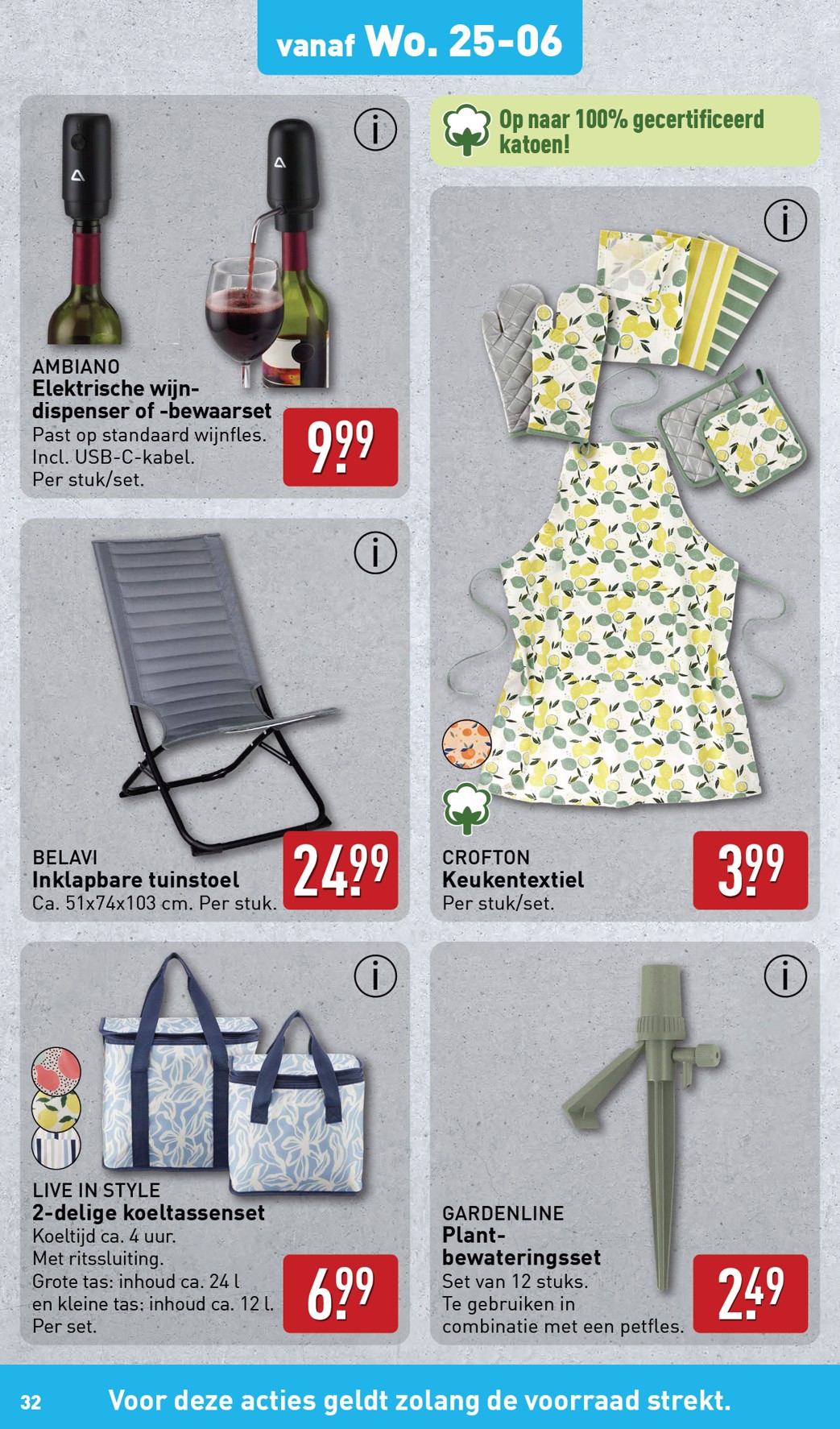 aldi - ALDI folder geldig vanaf 23-06 t/m 29-06 - page: 32 aldi - ALDI folder geldig vanaf 23-06 t/m 29-06 - page: 32