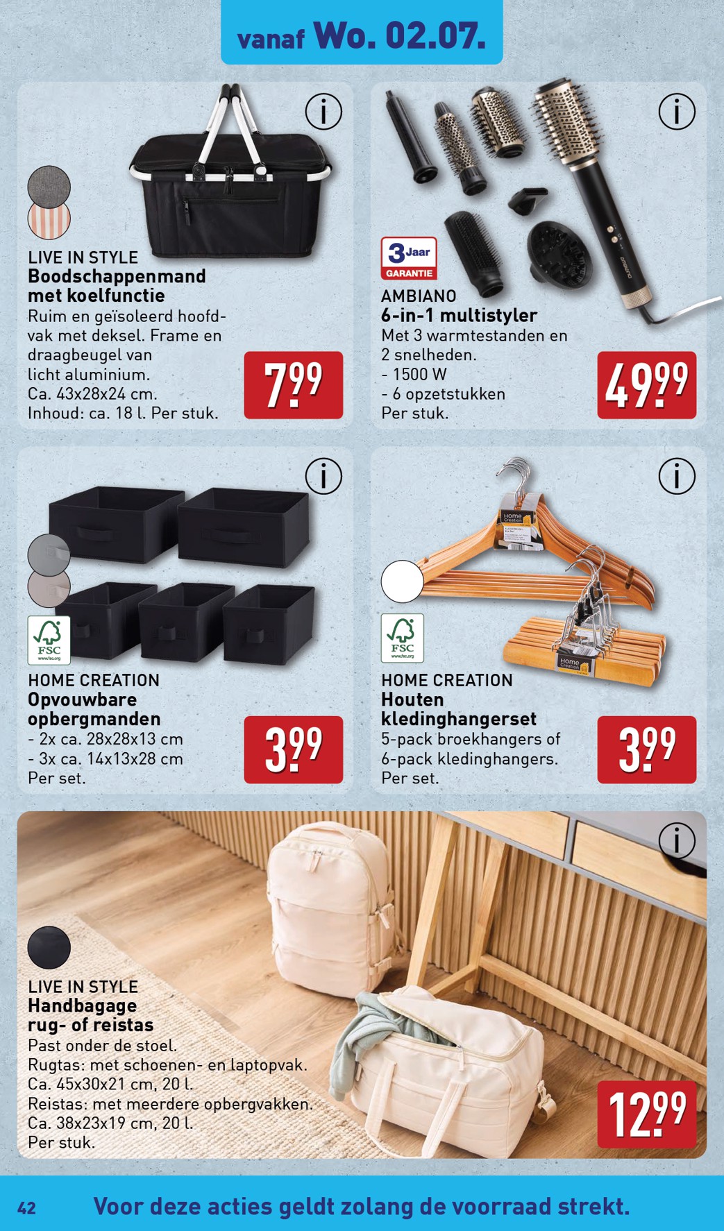 aldi - ALDI folder geldig vanaf 30-06 t/m 06-07 - page: 42 aldi - ALDI folder geldig vanaf 30-06 t/m 06-07 - page: 42