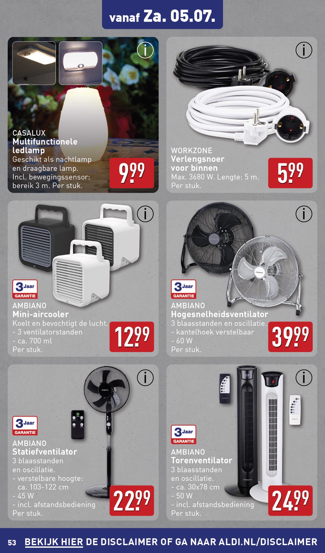 aldi - ALDI folder geldig vanaf 30-06 t/m 06-07 - page: 53 aldi - ALDI folder geldig vanaf 30-06 t/m 06-07 - page: 53