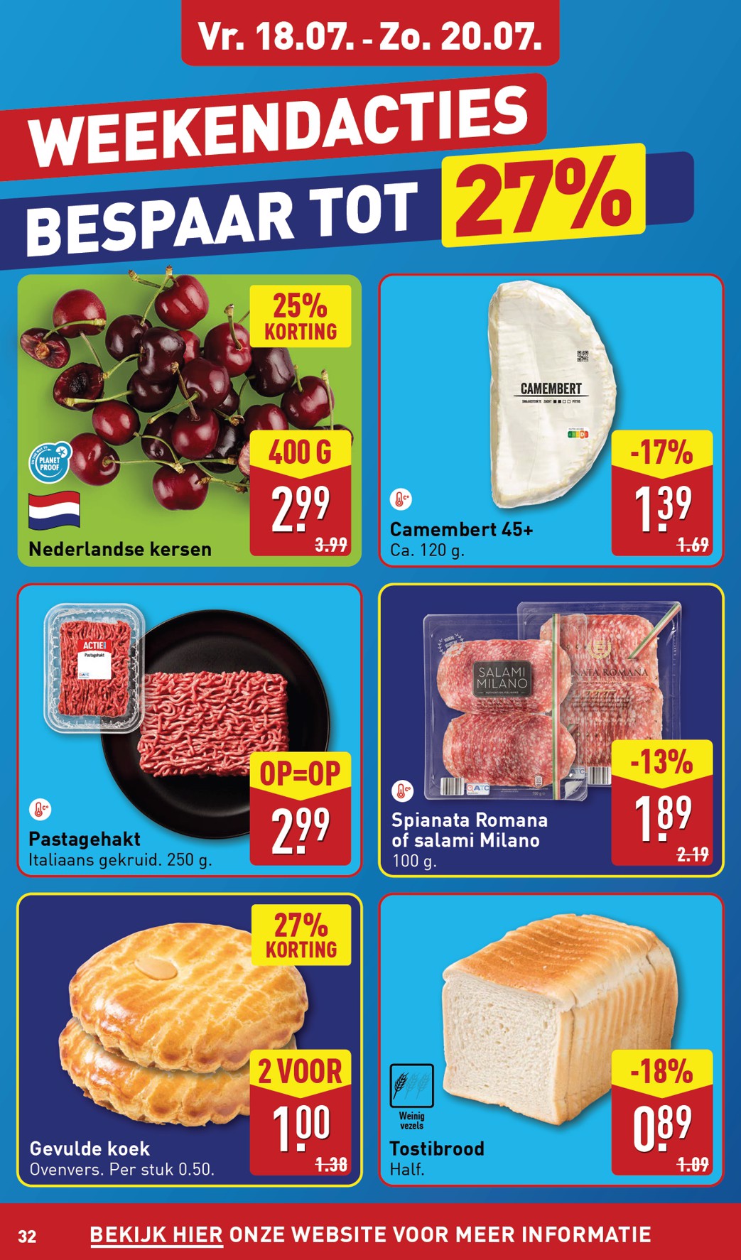 aldi - ALDI folder geldig vanaf 14-07 t/m 20-07 - page: 32 aldi - ALDI folder geldig vanaf 14-07 t/m 20-07 - page: 32