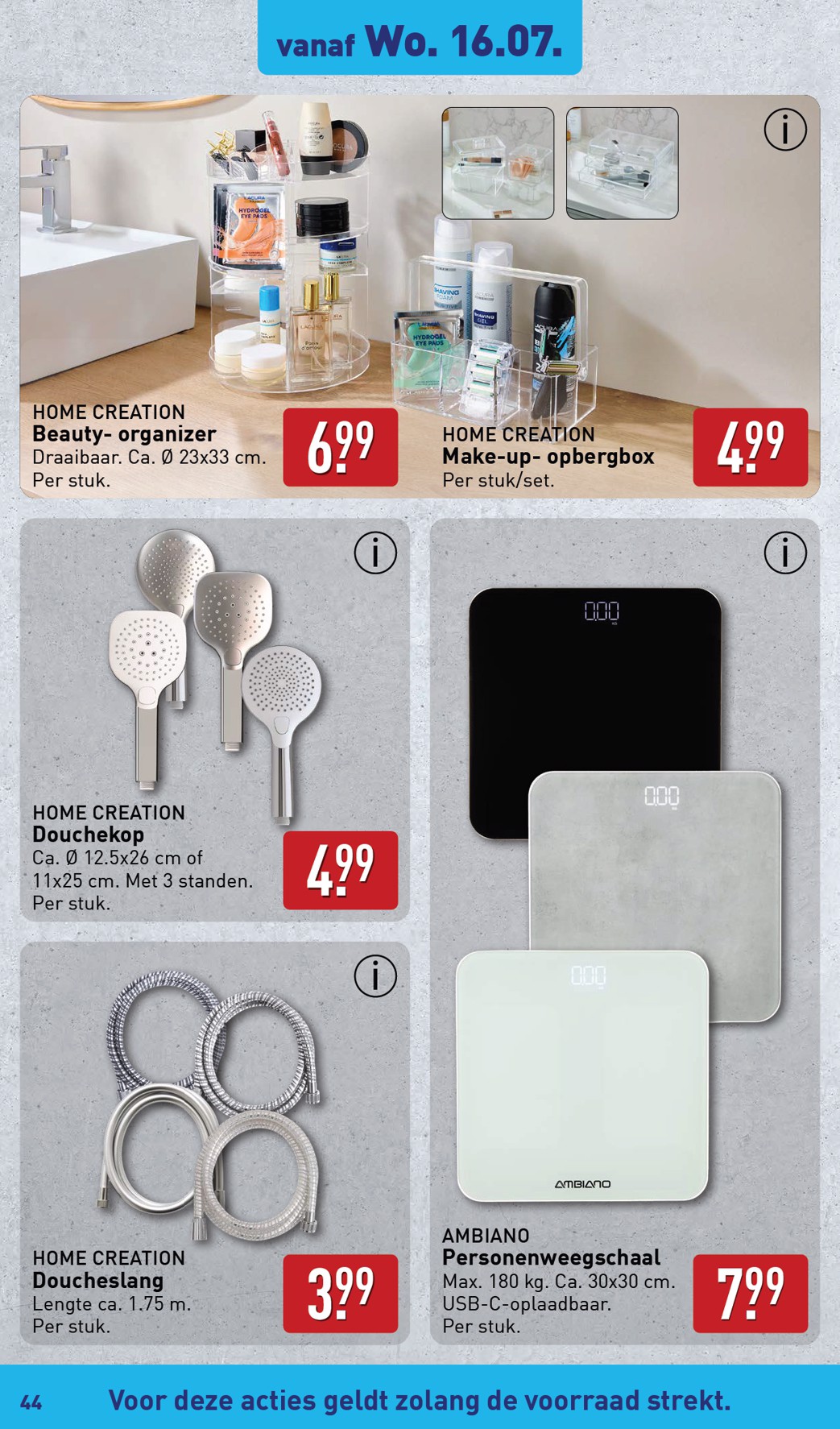 aldi - ALDI folder geldig vanaf 14-07 t/m 20-07 - page: 44 aldi - ALDI folder geldig vanaf 14-07 t/m 20-07 - page: 44