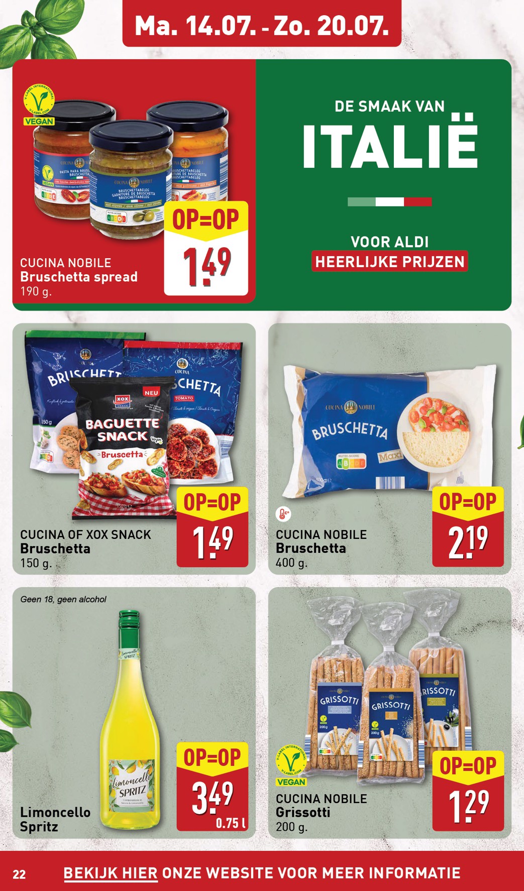 aldi - ALDI folder geldig vanaf 14-07 t/m 20-07 - page: 22 aldi - ALDI folder geldig vanaf 14-07 t/m 20-07 - page: 22