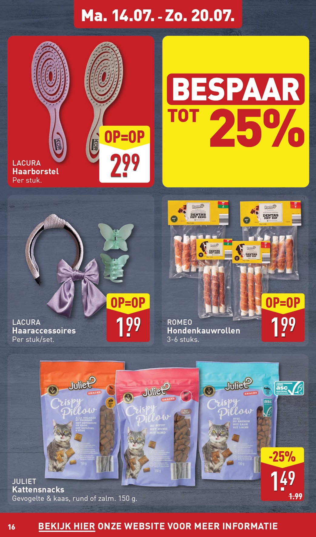 aldi - ALDI folder geldig vanaf 14-07 t/m 20-07 - page: 16 aldi - ALDI folder geldig vanaf 14-07 t/m 20-07 - page: 16