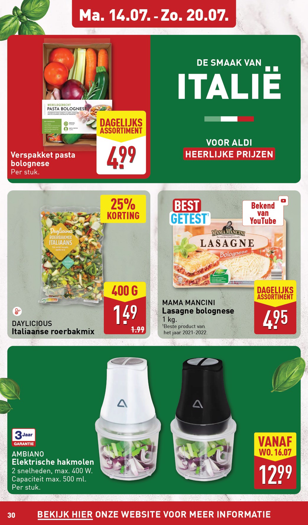 aldi - ALDI folder geldig vanaf 14-07 t/m 20-07 - page: 30 aldi - ALDI folder geldig vanaf 14-07 t/m 20-07 - page: 30