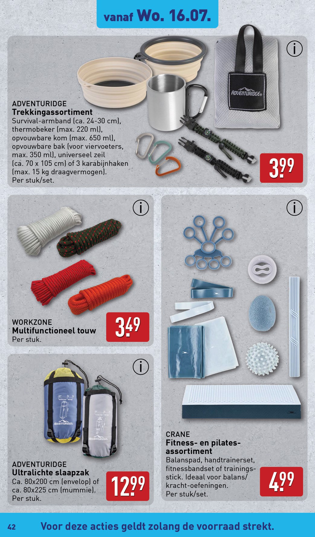 aldi - ALDI folder geldig vanaf 14-07 t/m 20-07 - page: 42 aldi - ALDI folder geldig vanaf 14-07 t/m 20-07 - page: 42