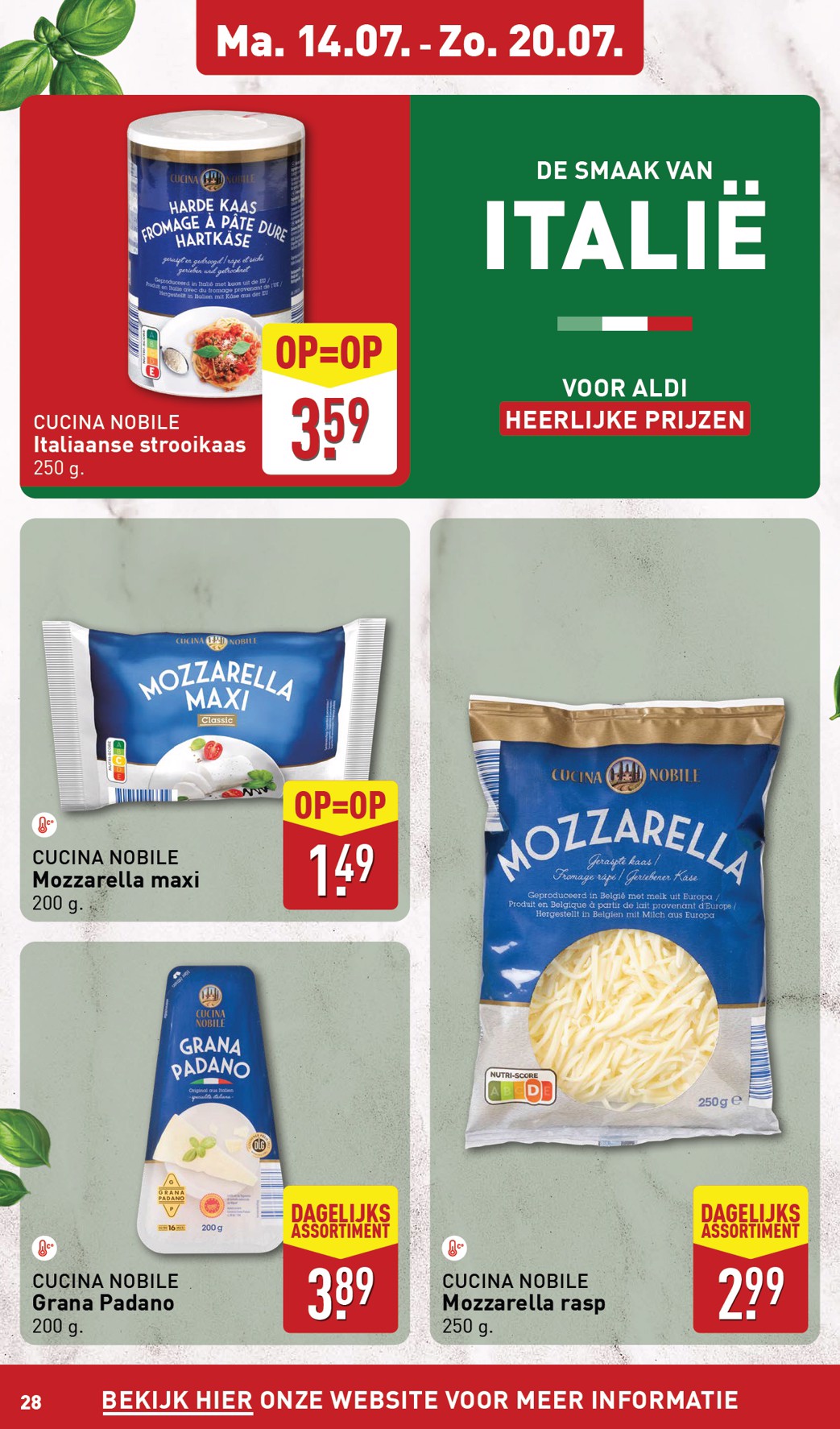 aldi - ALDI folder geldig vanaf 14-07 t/m 20-07 - page: 28 aldi - ALDI folder geldig vanaf 14-07 t/m 20-07 - page: 28