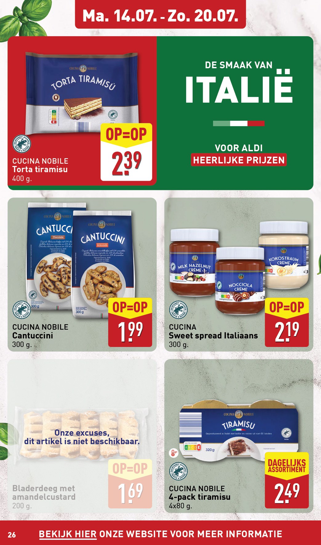 aldi - ALDI folder geldig vanaf 14-07 t/m 20-07 - page: 26 aldi - ALDI folder geldig vanaf 14-07 t/m 20-07 - page: 26