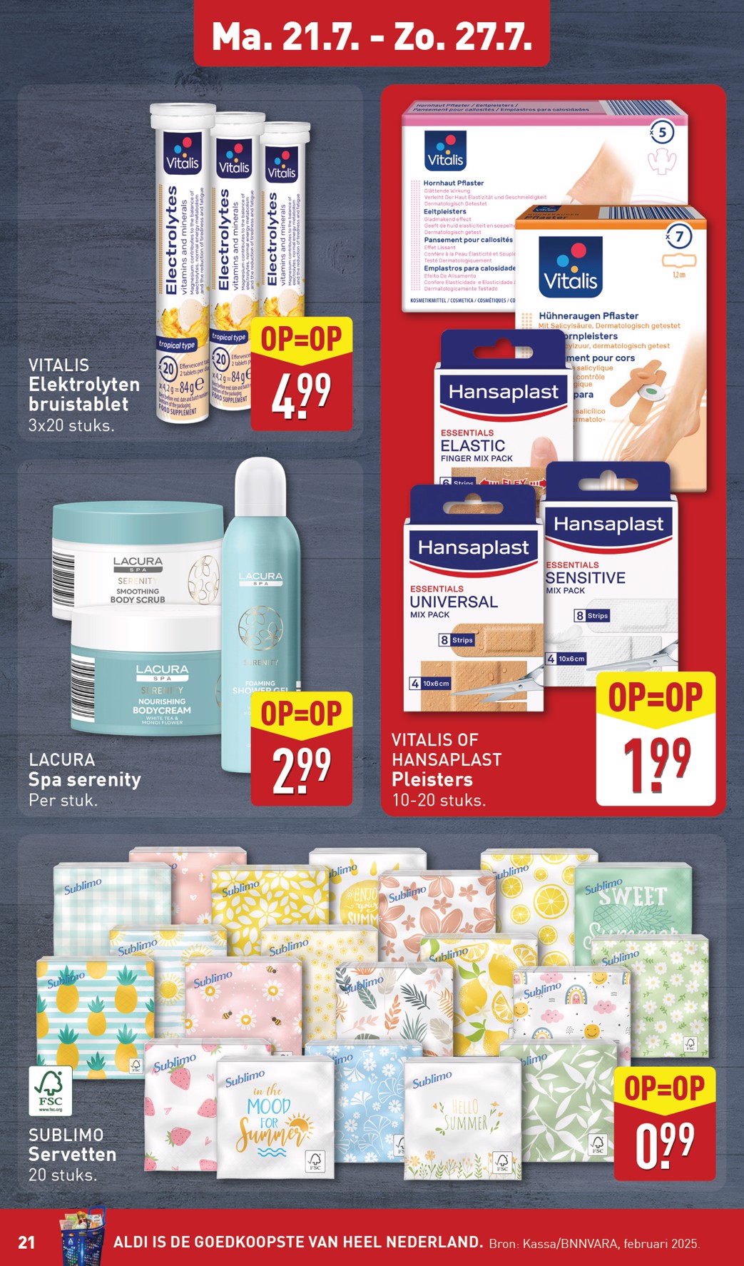 aldi - ALDI folder geldig vanaf 21-07 t/m 27-07 - page: 21