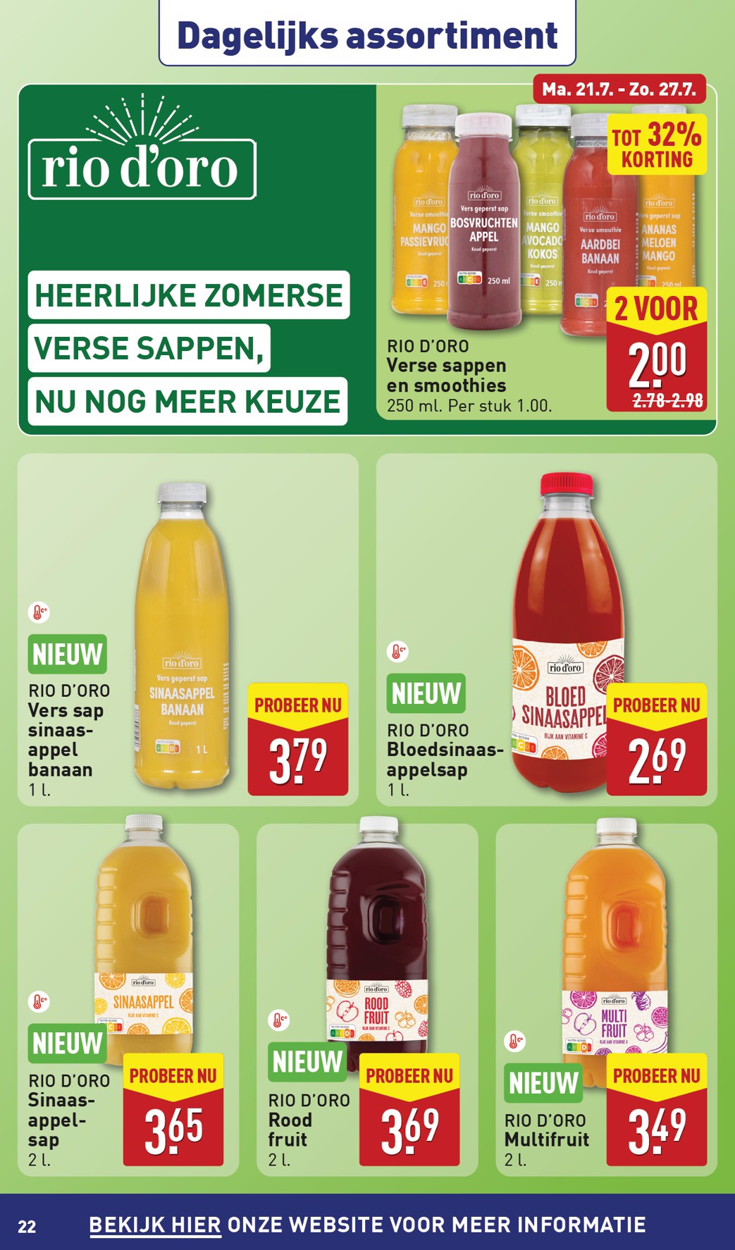 aldi - ALDI folder geldig vanaf 21-07 t/m 27-07 - page: 22