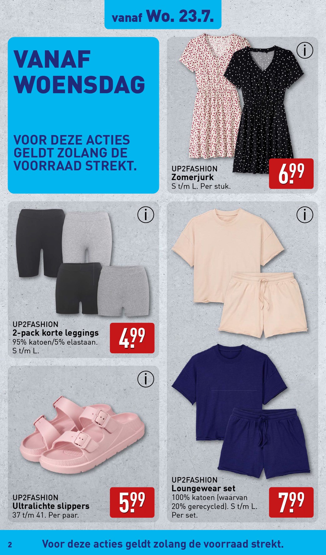 aldi - ALDI - Kledingspecial folder geldig vanaf 23-07 t/m 09-08 - page: 2