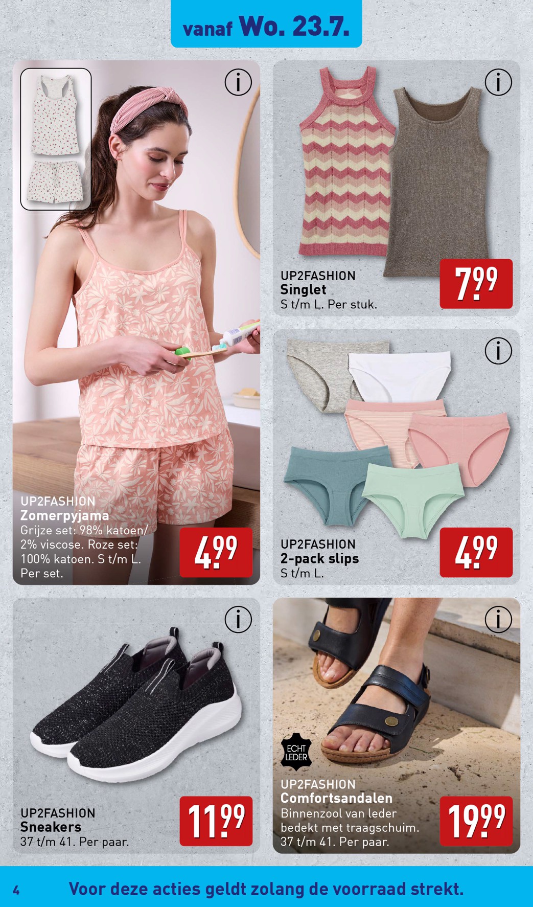 aldi - ALDI - Kledingspecial folder geldig vanaf 23-07 t/m 09-08 - page: 4