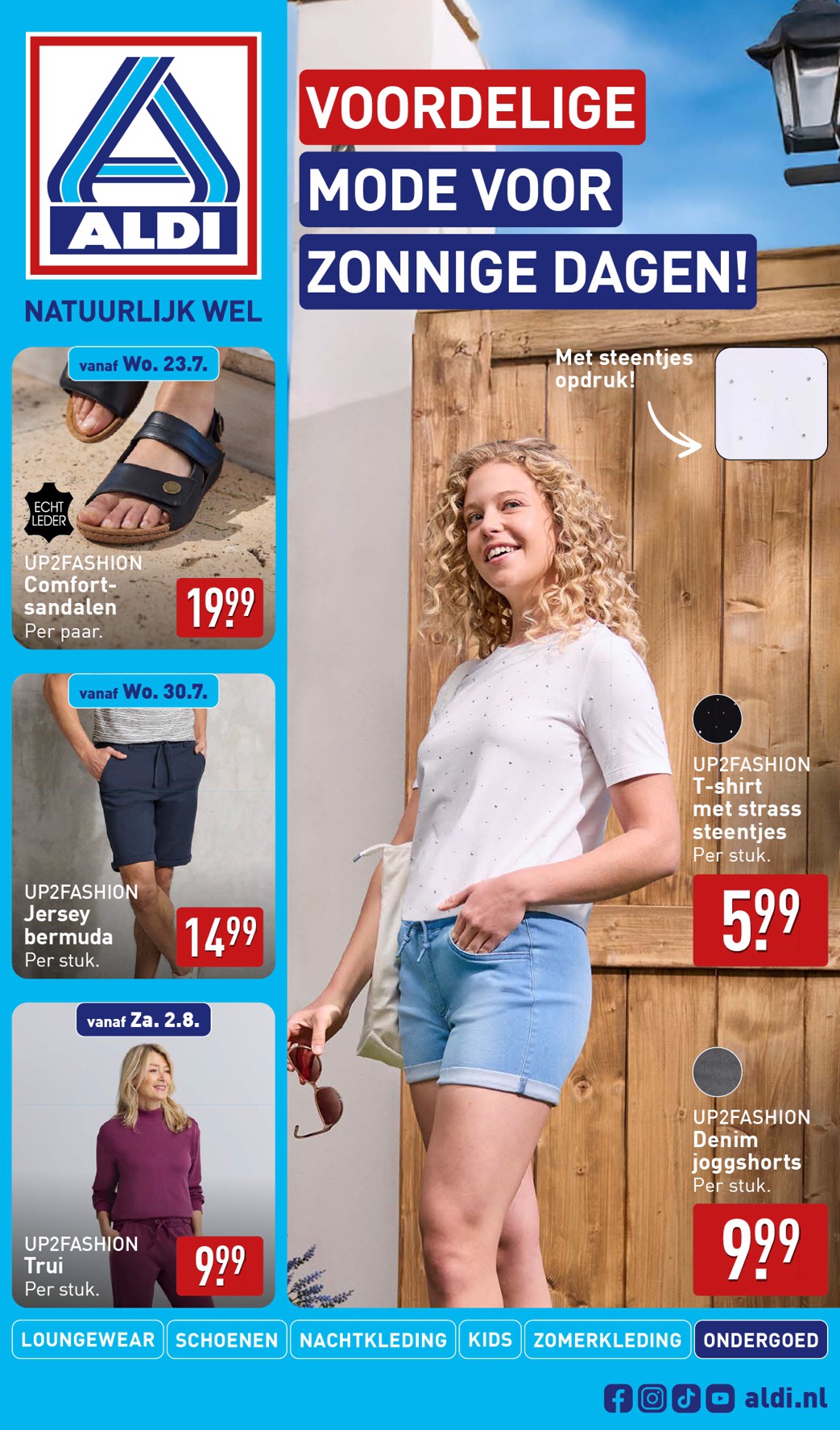 aldi - ALDI - Kledingspecial folder geldig vanaf 23-07 t/m 09-08 - page: 1