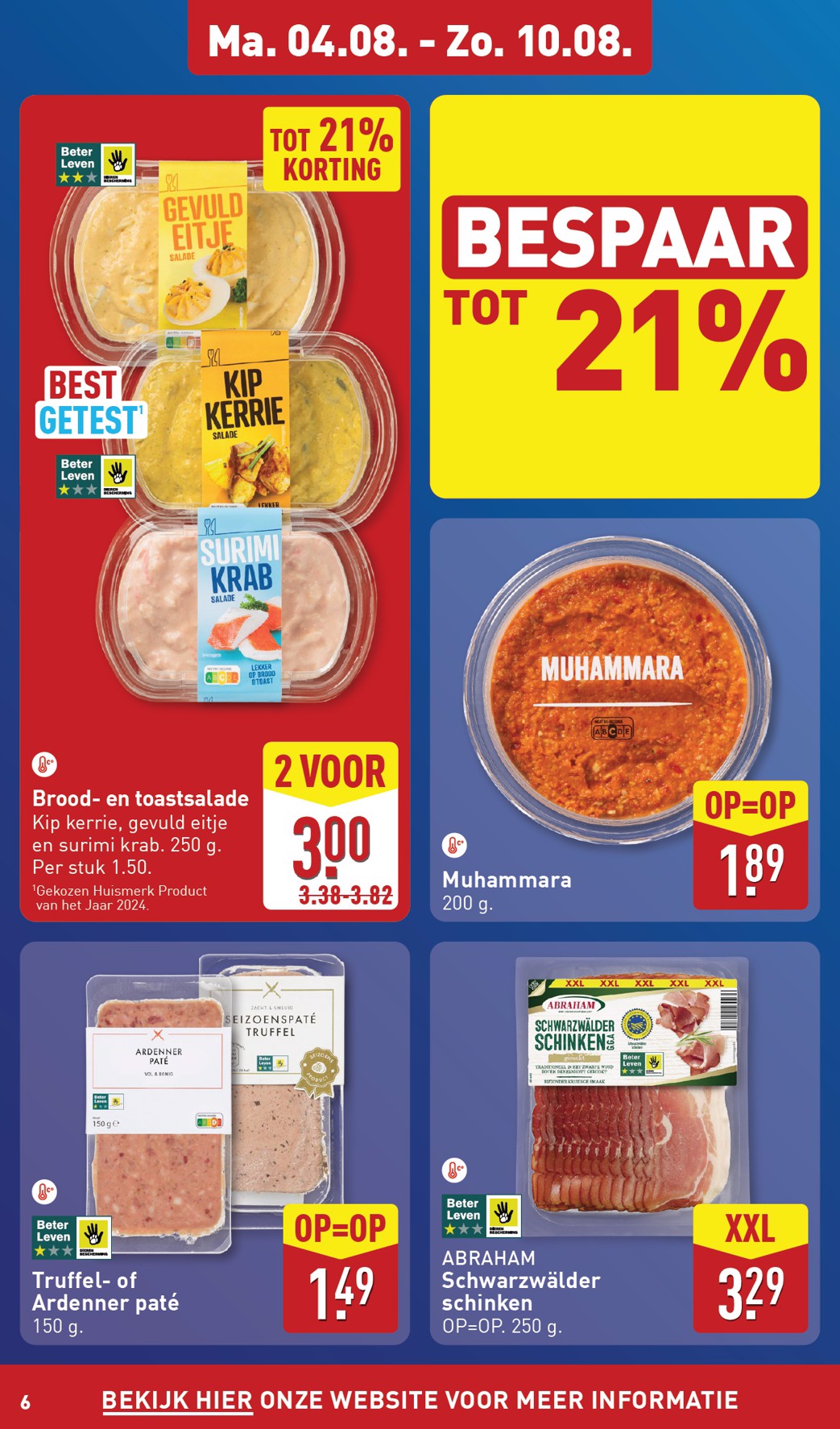 aldi - ALDI folder geldig vanaf 04-08 t/m 10-08 - page: 6 aldi - ALDI folder geldig vanaf 04-08 t/m 10-08 - page: 6