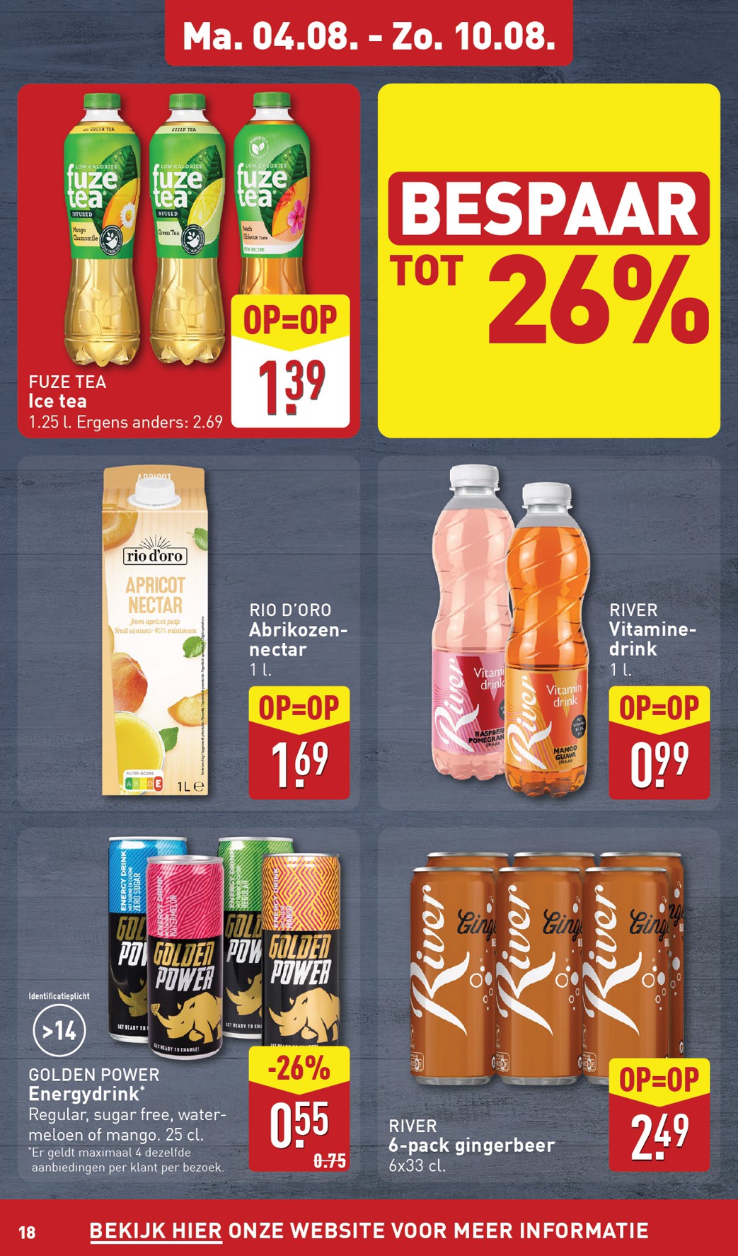 aldi - ALDI folder geldig vanaf 04-08 t/m 10-08 - page: 18 aldi - ALDI folder geldig vanaf 04-08 t/m 10-08 - page: 18