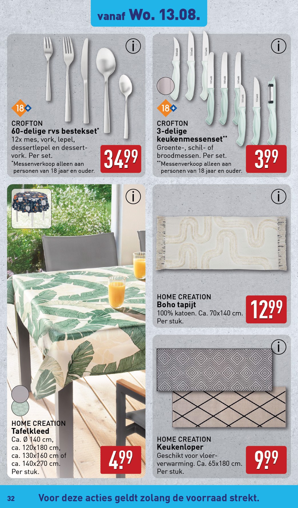 aldi - ALDI folder geldig vanaf 11-08 t/m 17-08 - page: 32 aldi - ALDI folder geldig vanaf 11-08 t/m 17-08 - page: 32