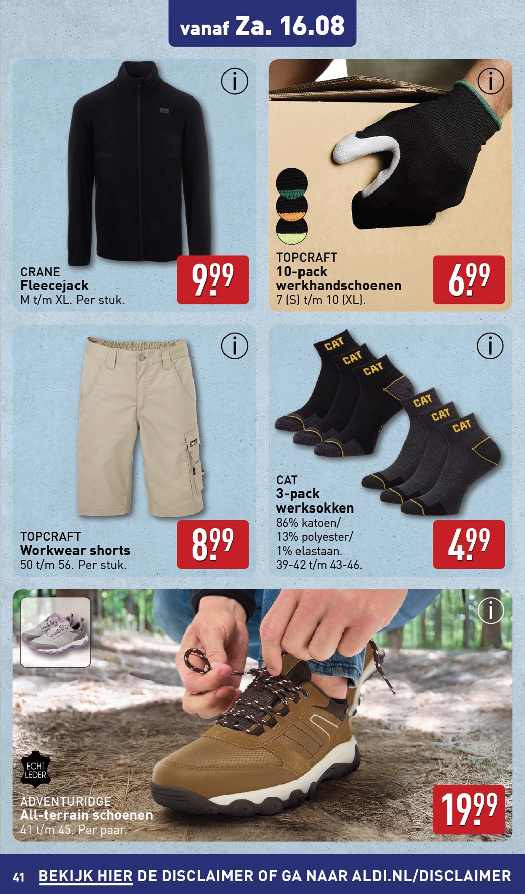 aldi - ALDI folder geldig vanaf 11-08 t/m 17-08 - page: 41 aldi - ALDI folder geldig vanaf 11-08 t/m 17-08 - page: 41