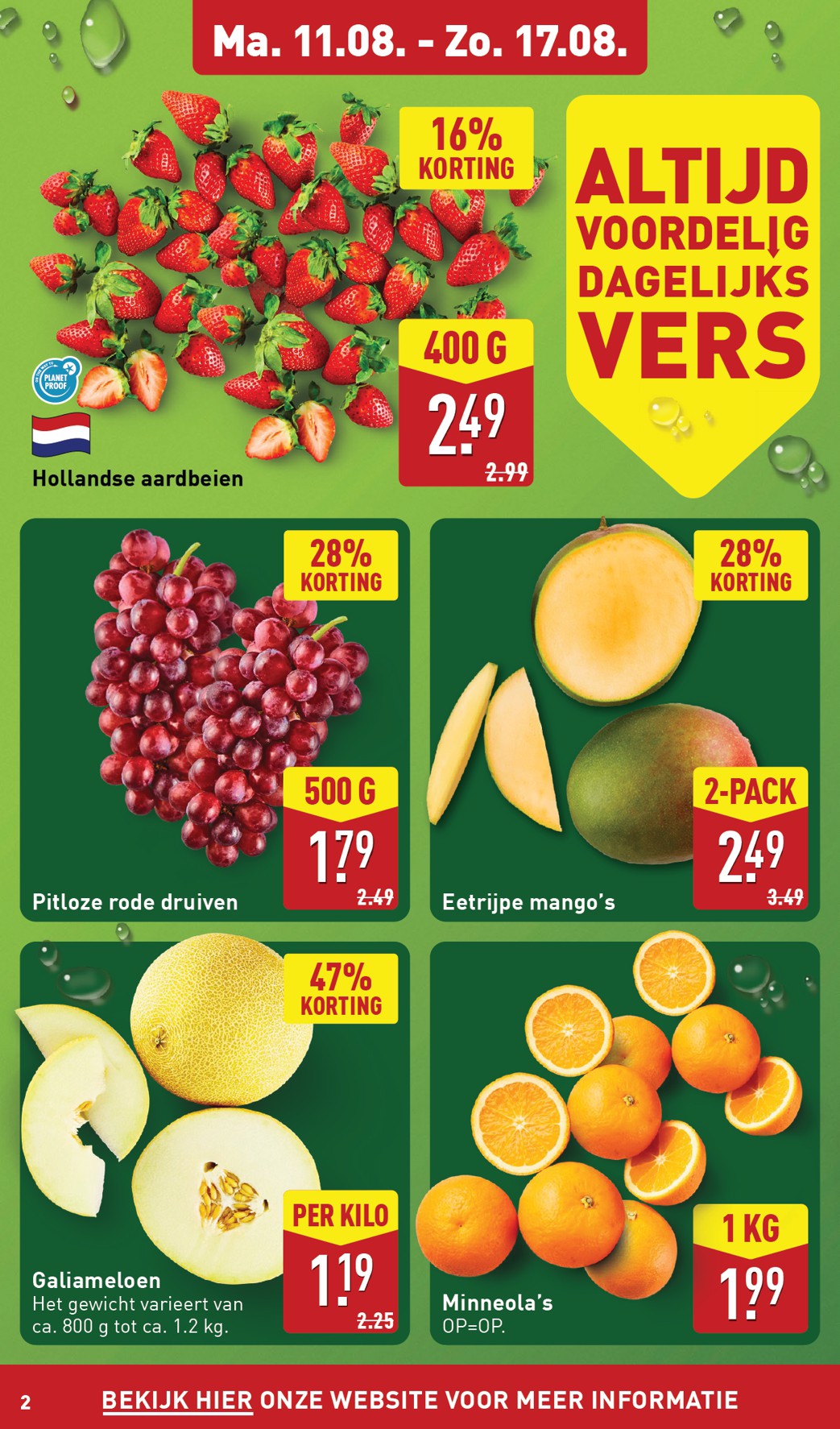 aldi - ALDI folder geldig vanaf 11-08 t/m 17-08 - page: 2 aldi - ALDI folder geldig vanaf 11-08 t/m 17-08 - page: 2