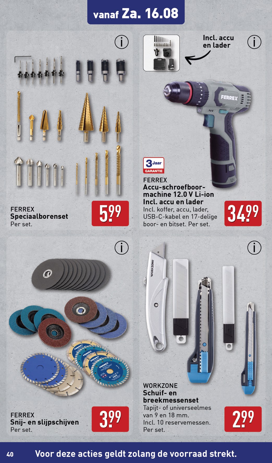 aldi - ALDI folder geldig vanaf 11-08 t/m 17-08 - page: 40 aldi - ALDI folder geldig vanaf 11-08 t/m 17-08 - page: 40