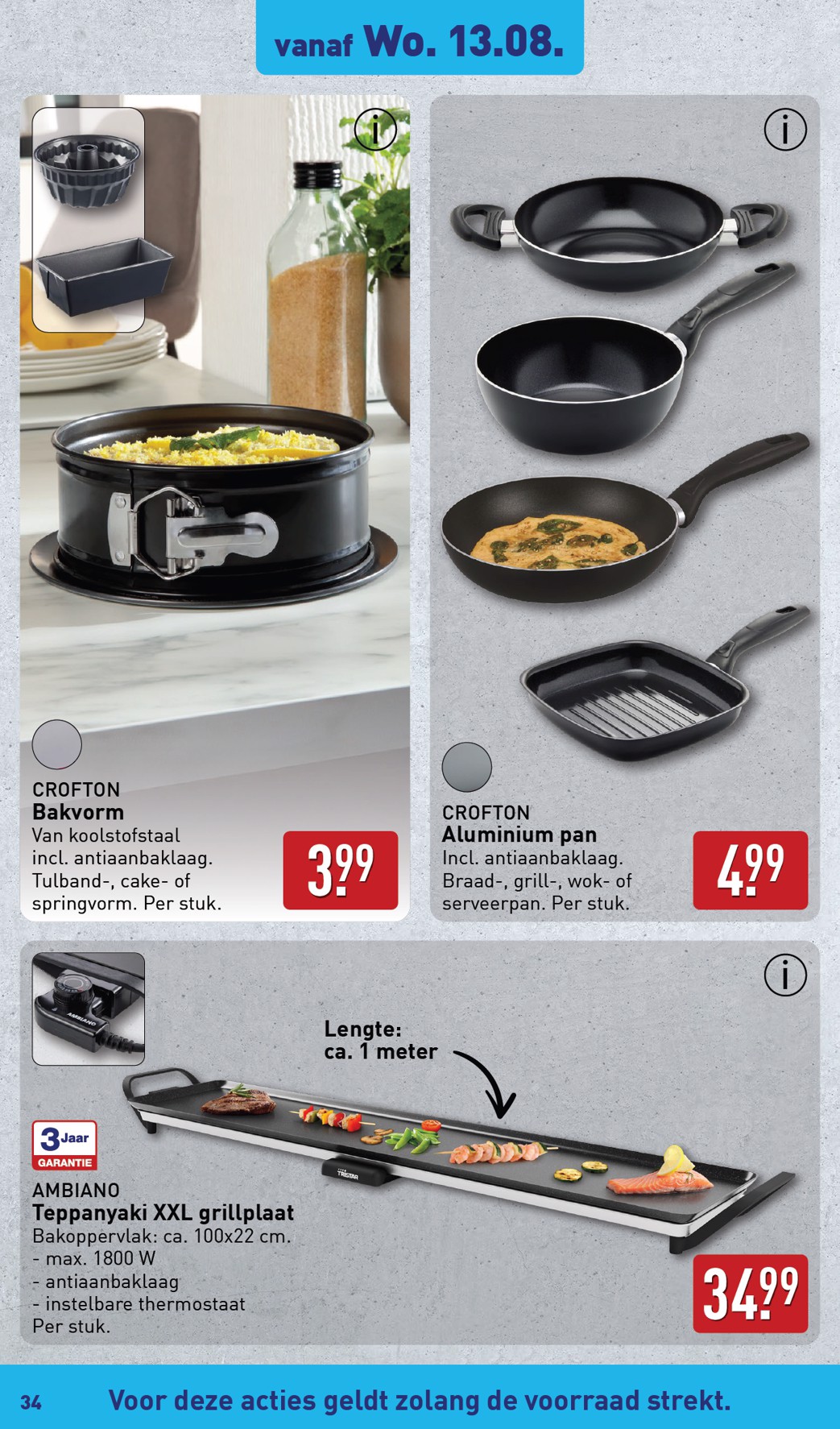 aldi - ALDI folder geldig vanaf 11-08 t/m 17-08 - page: 34 aldi - ALDI folder geldig vanaf 11-08 t/m 17-08 - page: 34